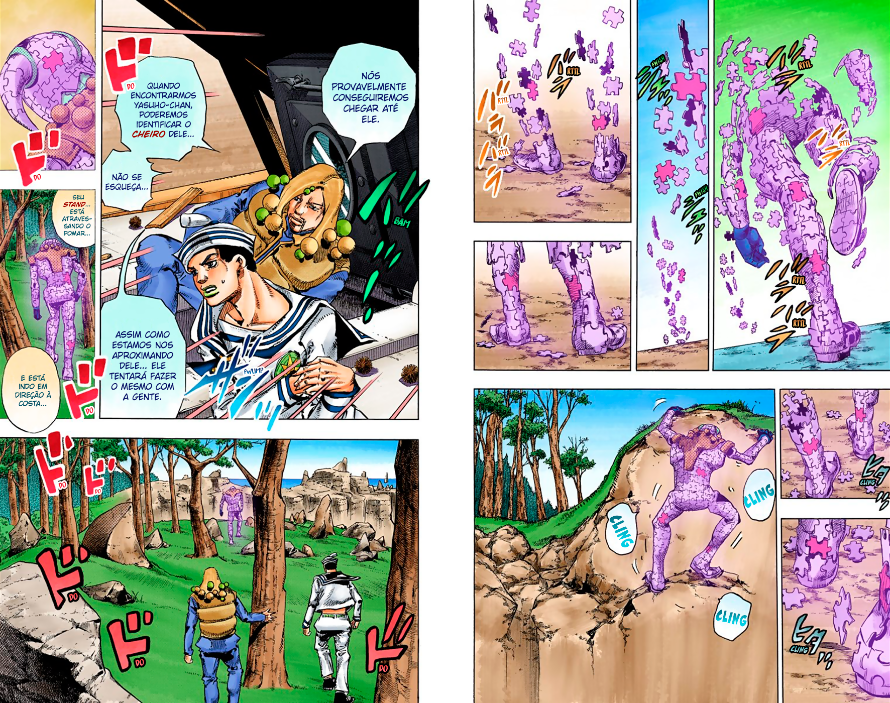 JoJo's Bizarre Adventure, Part 8: JoJolion - Digital Colored Comics Capítulo 30 Página 16