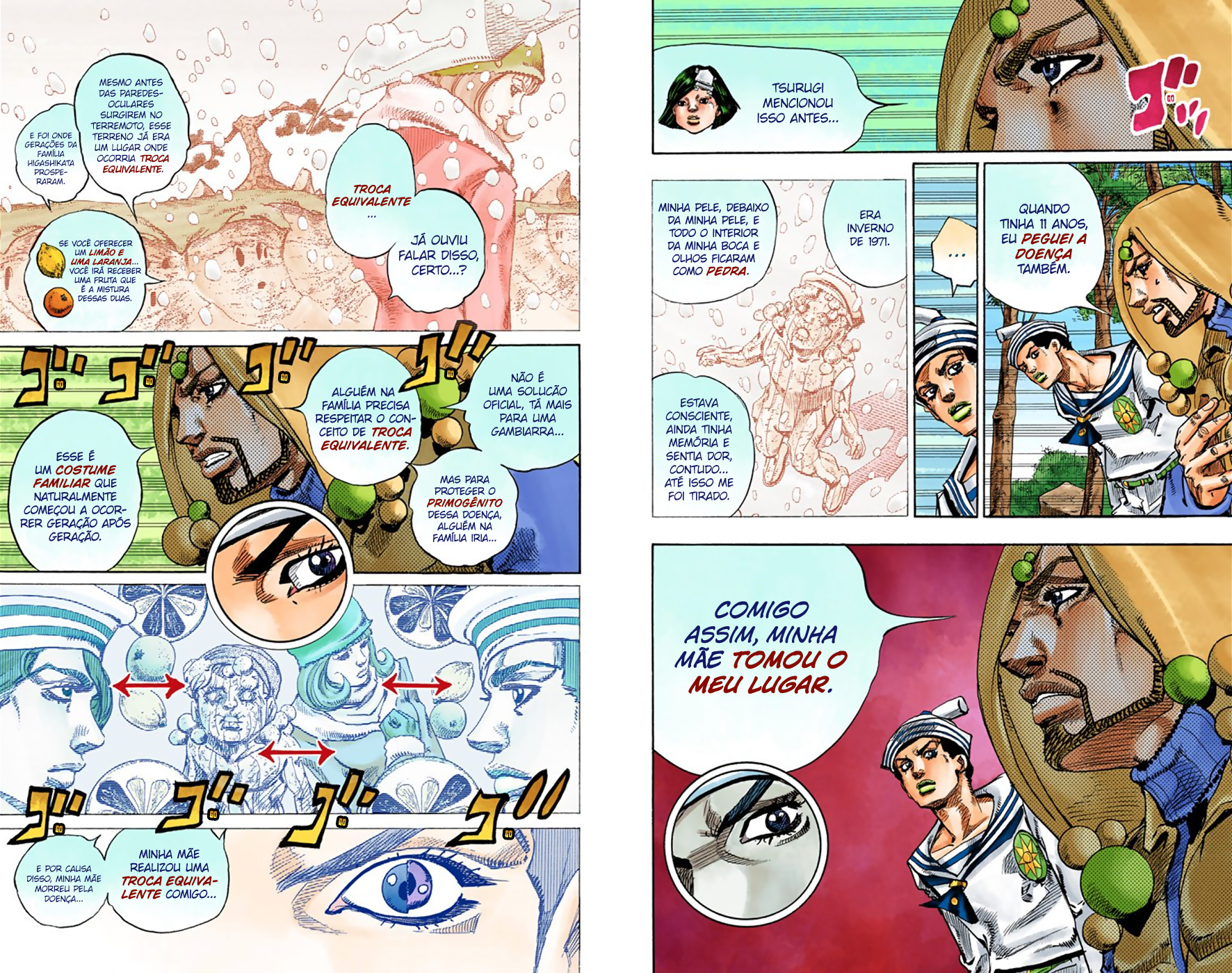 JoJo's Bizarre Adventure, Part 8: JoJolion - Digital Colored Comics Capítulo 30 Página 17