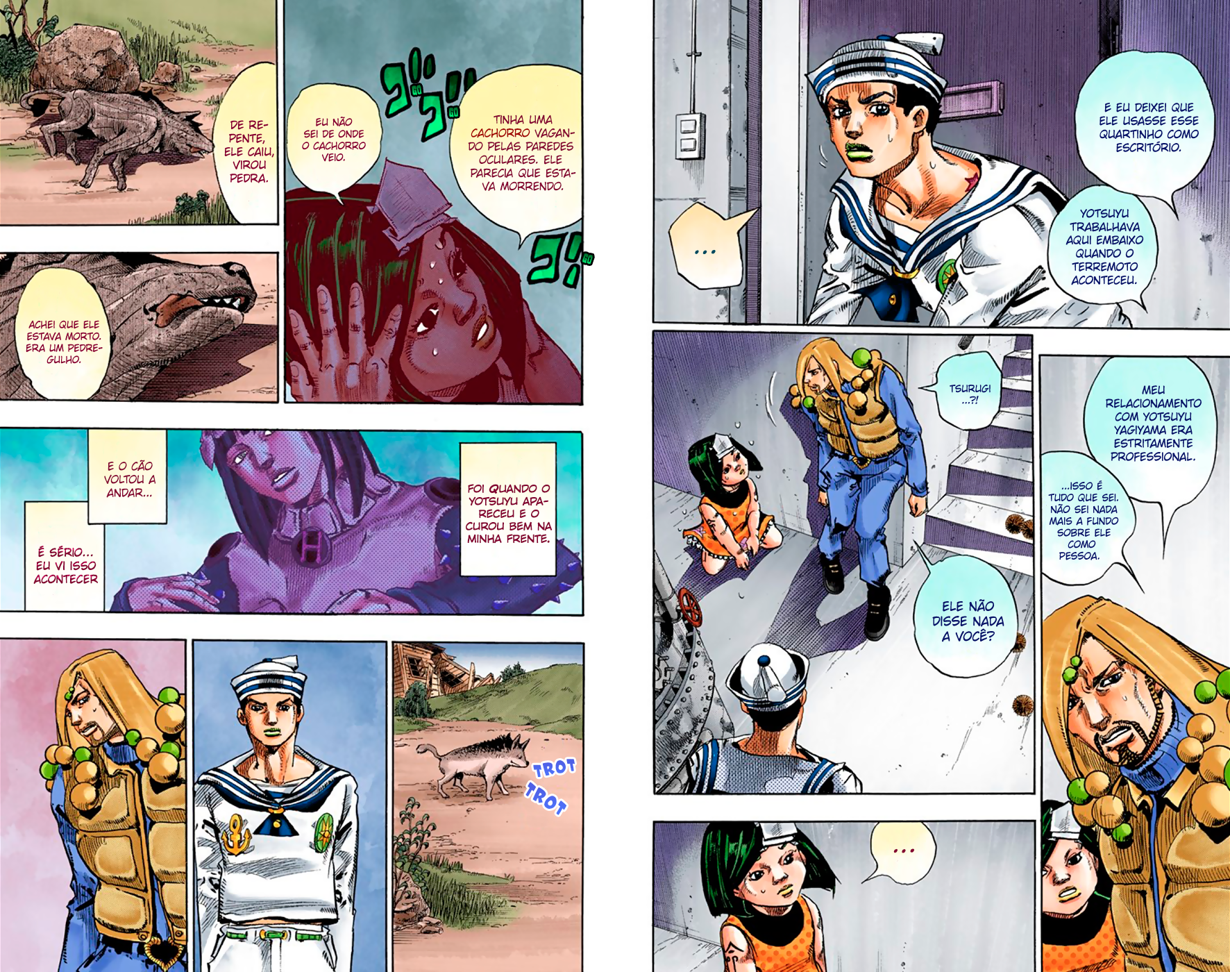JoJo's Bizarre Adventure, Part 8: JoJolion - Digital Colored Comics Capítulo 30 Página 8