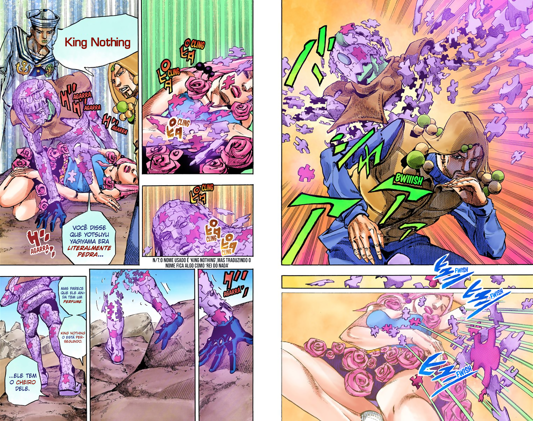 JoJo's Bizarre Adventure, Part 8: JoJolion - Digital Colored Comics Capítulo 31 Página 10