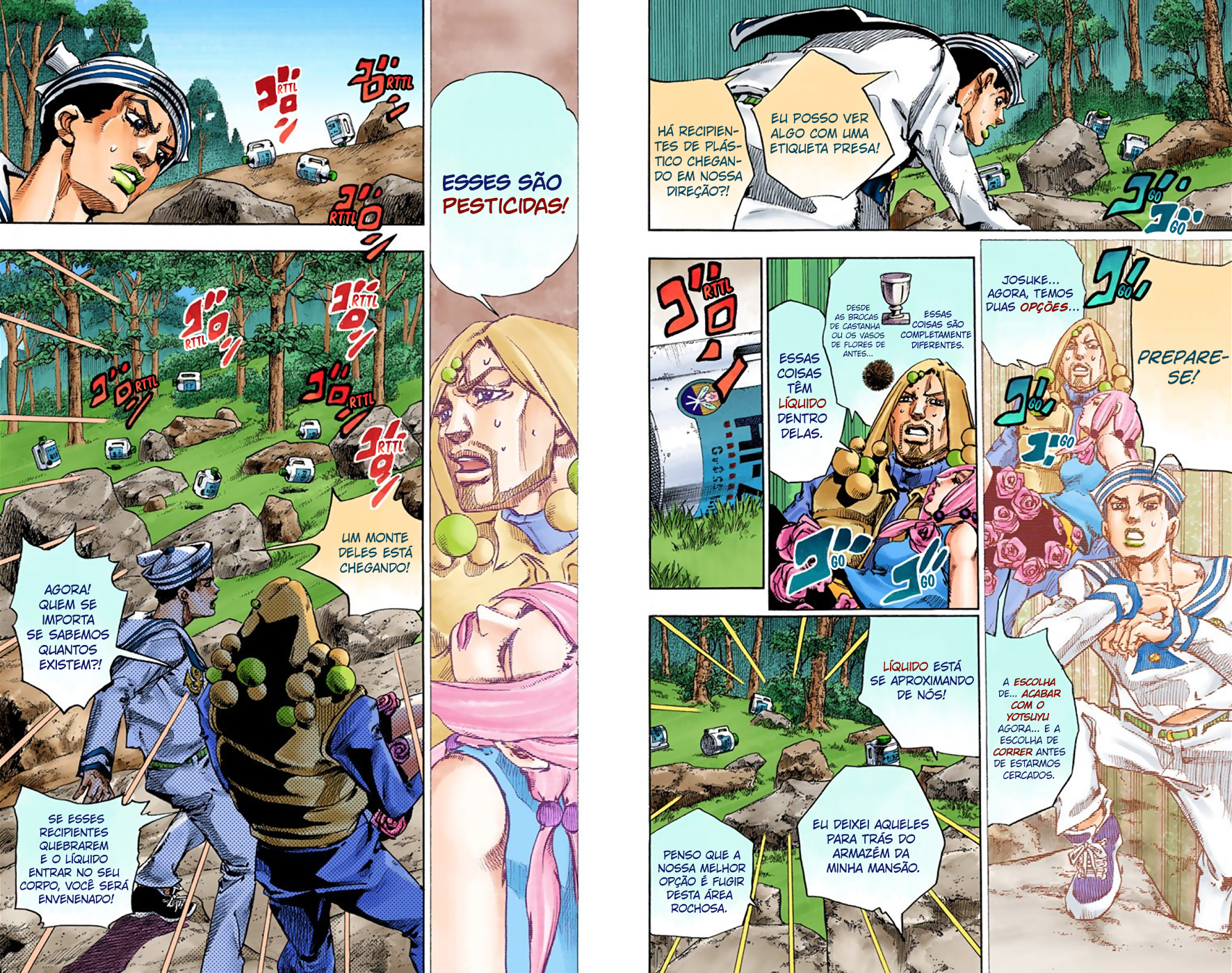 JoJo's Bizarre Adventure, Part 8: JoJolion - Digital Colored Comics Capítulo 31 Página 16