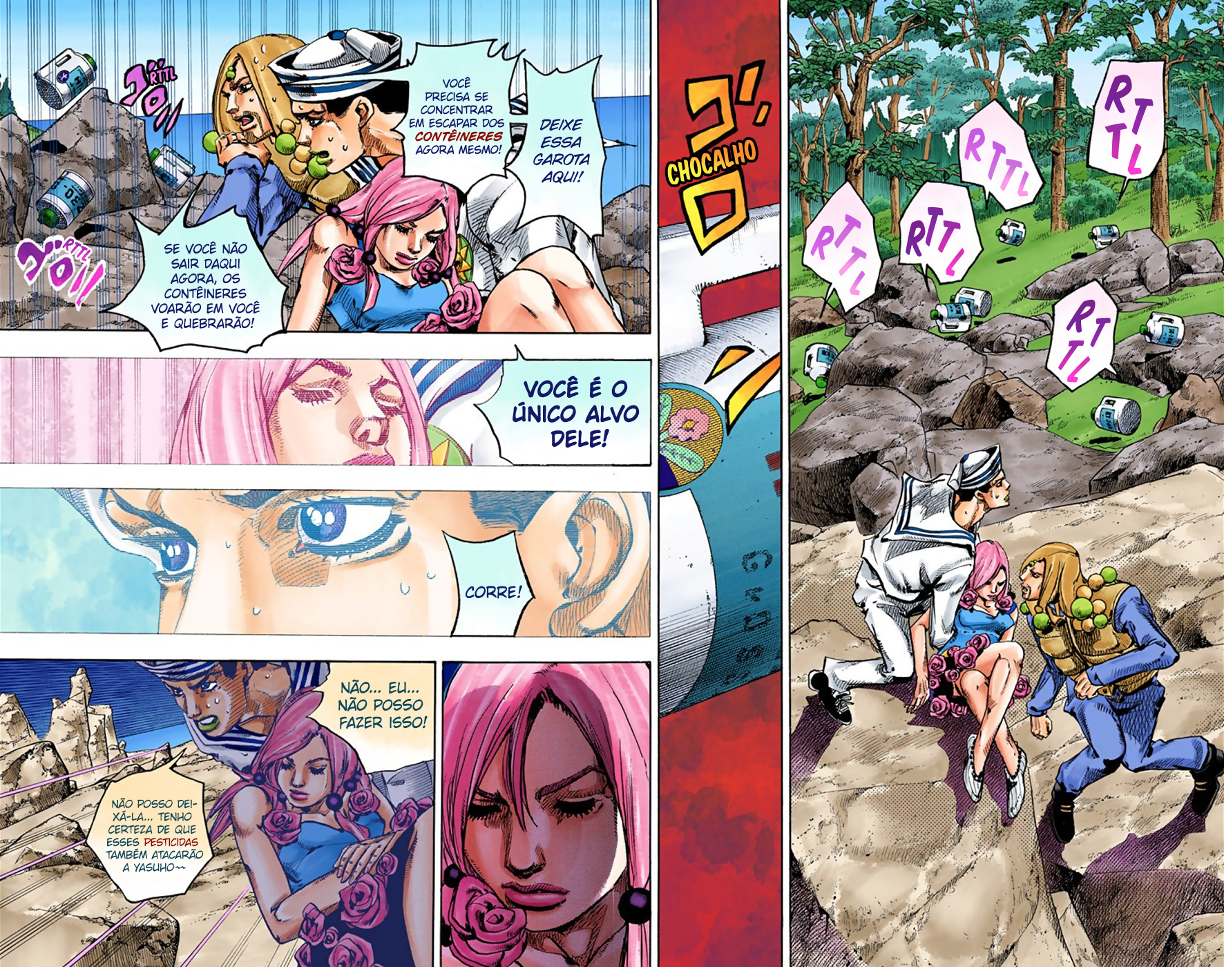 JoJo's Bizarre Adventure, Part 8: JoJolion - Digital Colored Comics Capítulo 31 Página 21