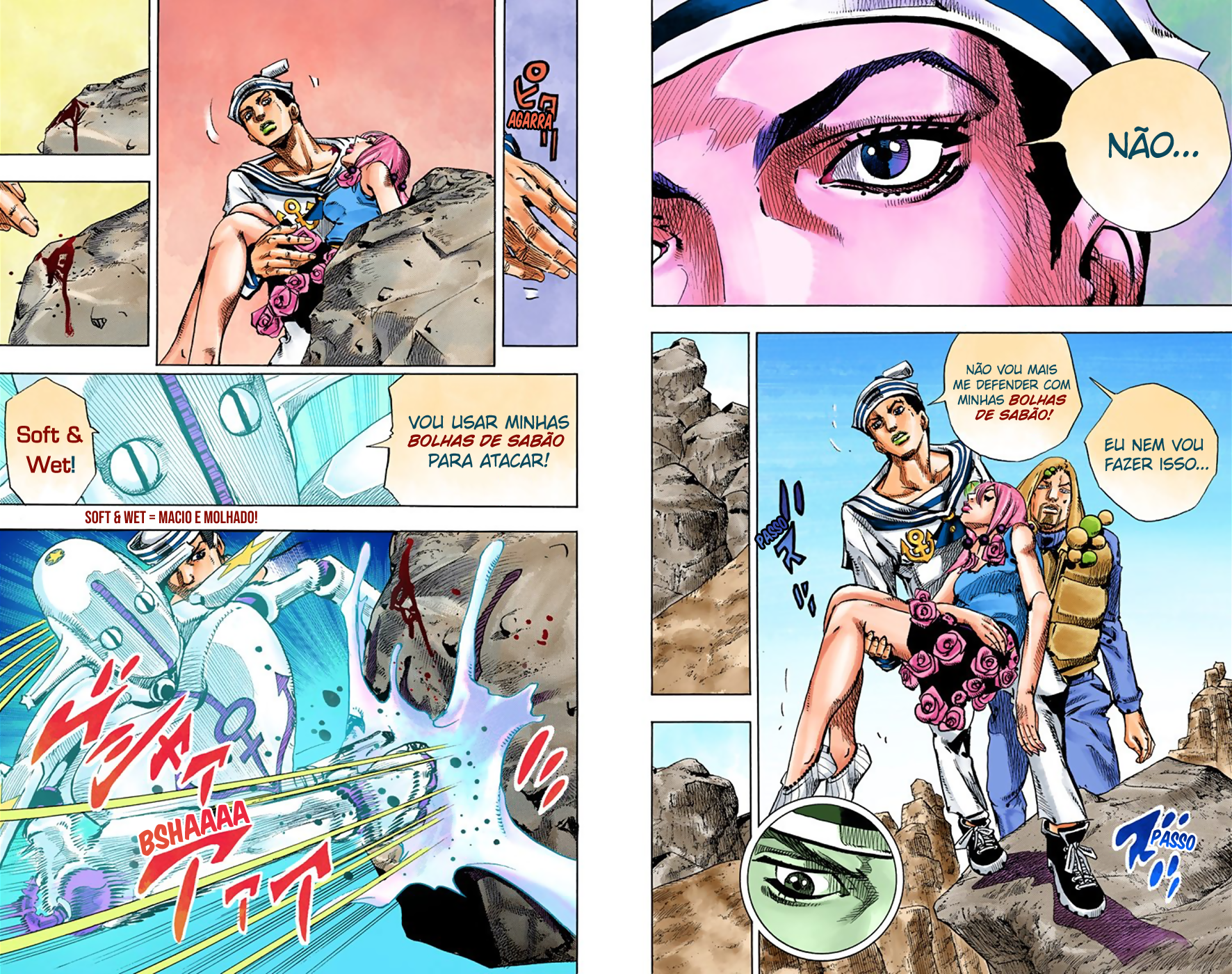 JoJo's Bizarre Adventure, Part 8: JoJolion - Digital Colored Comics Capítulo 31 Página 23