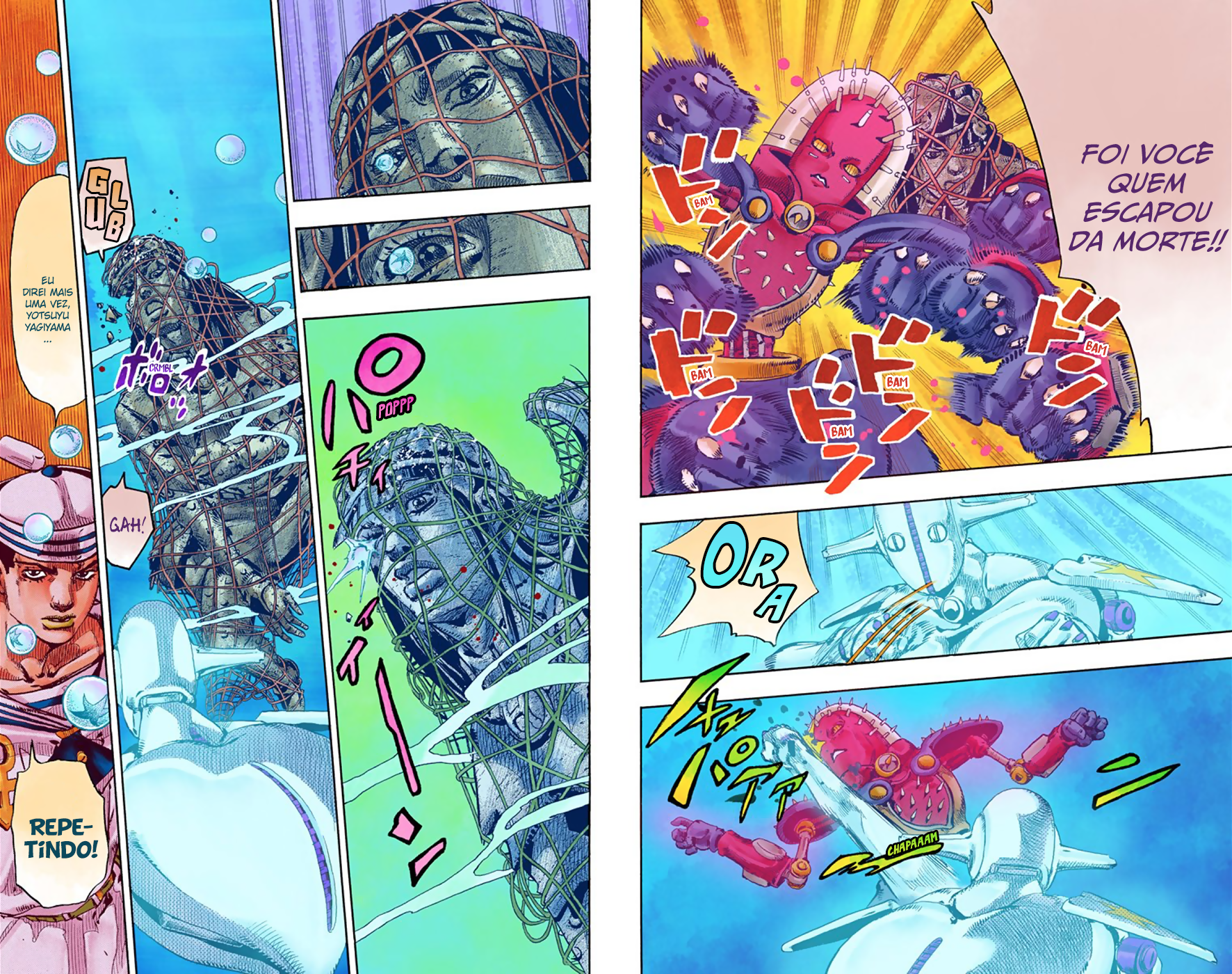 JoJo's Bizarre Adventure, Part 8: JoJolion - Digital Colored Comics Capítulo 32 Página 12