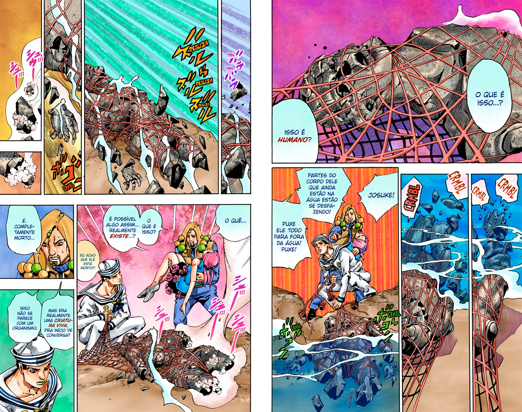 JoJo's Bizarre Adventure, Part 8: JoJolion - Digital Colored Comics Capítulo 32 Página 17