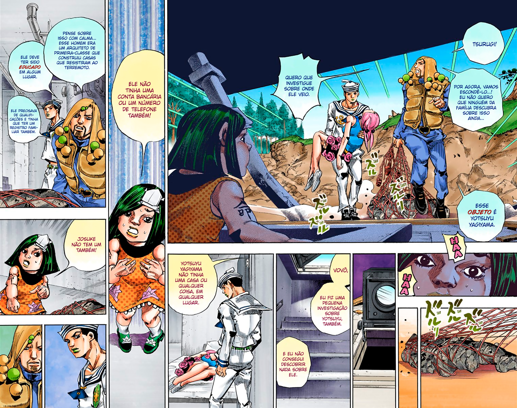 JoJo's Bizarre Adventure, Part 8: JoJolion - Digital Colored Comics Capítulo 32 Página 19