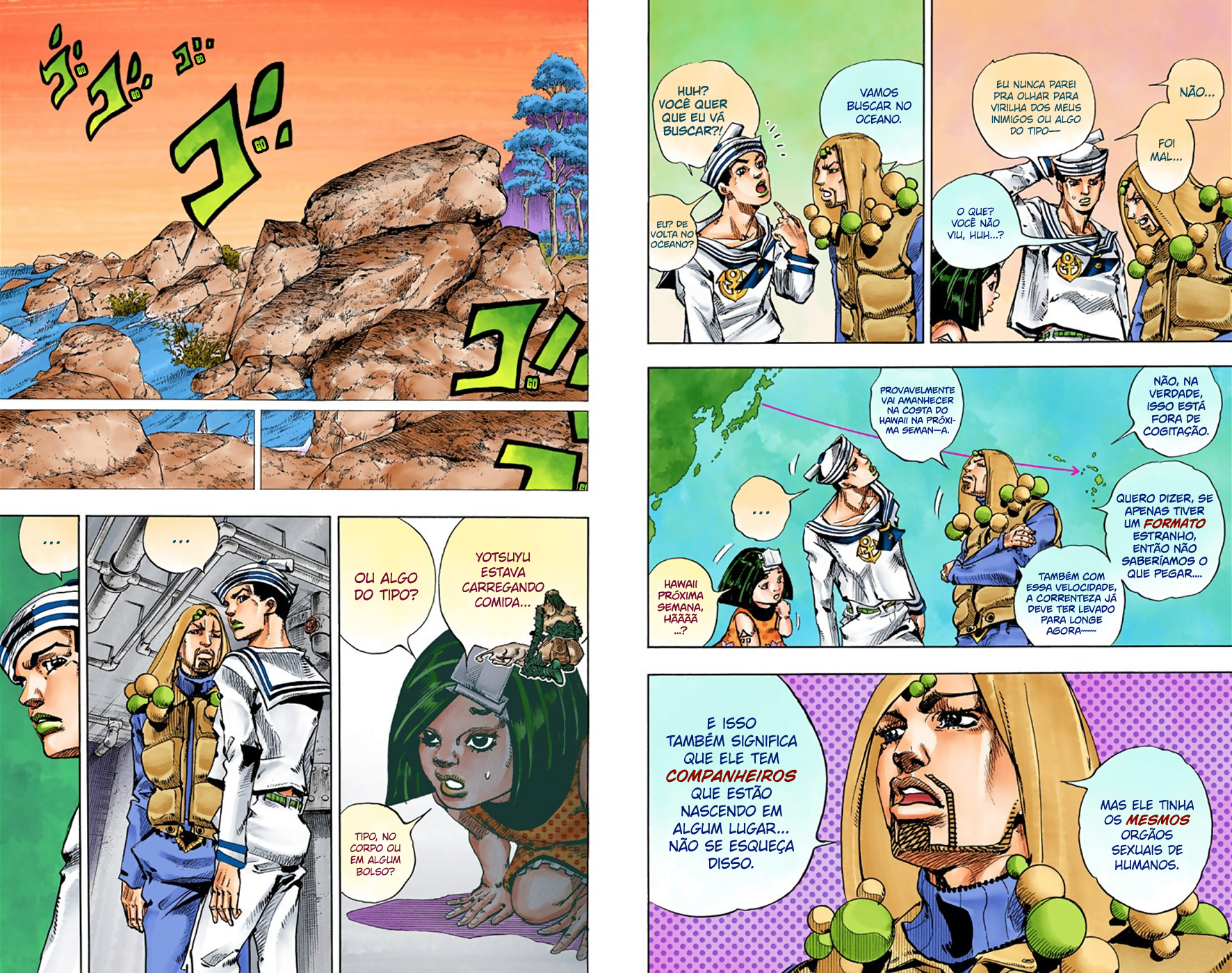 JoJo's Bizarre Adventure, Part 8: JoJolion - Digital Colored Comics Capítulo 32 Página 22