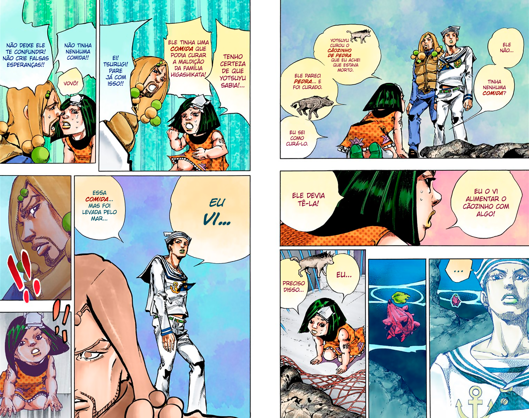 JoJo's Bizarre Adventure, Part 8: JoJolion - Digital Colored Comics Capítulo 32 Página 23