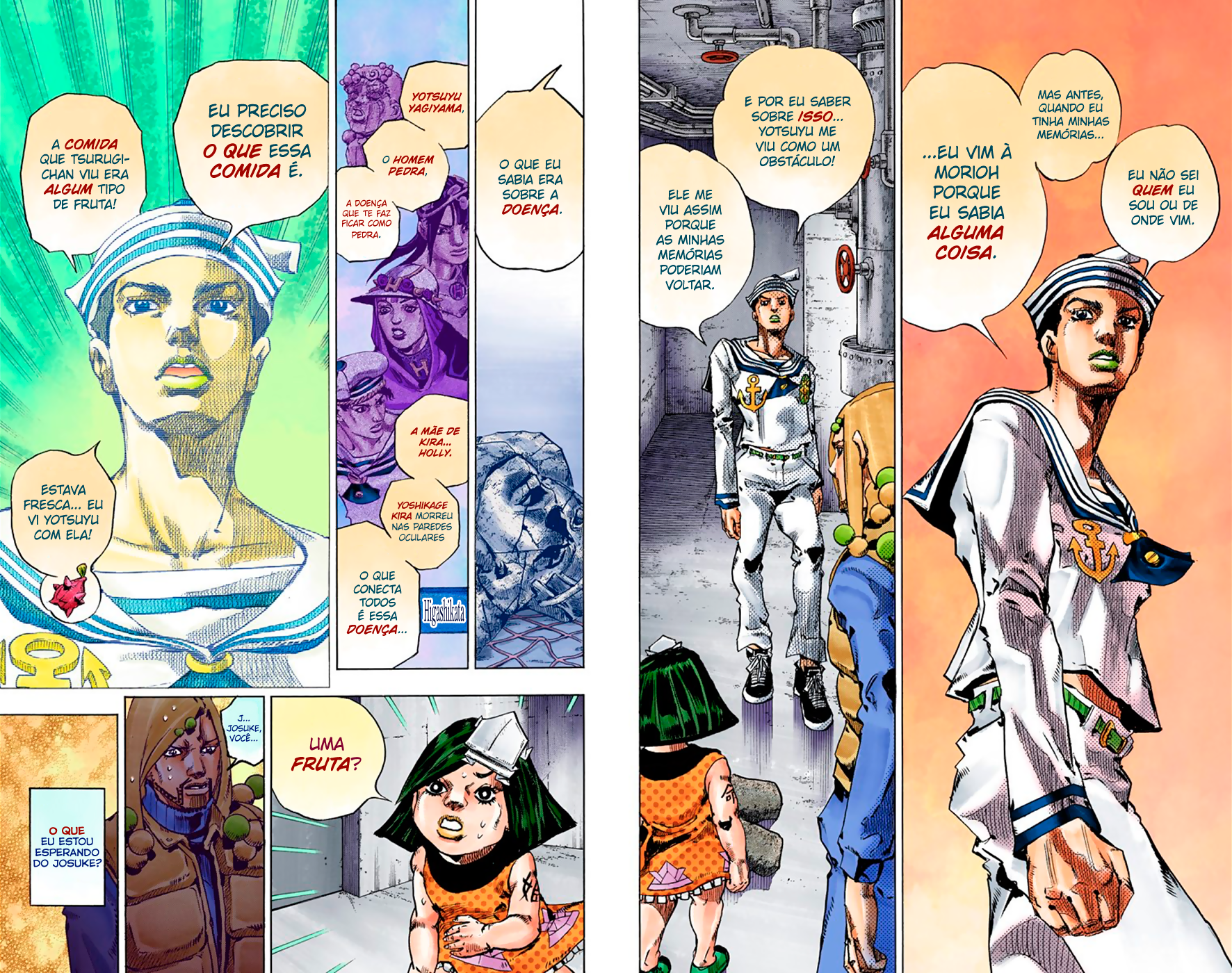 JoJo's Bizarre Adventure, Part 8: JoJolion - Digital Colored Comics Capítulo 32 Página 24