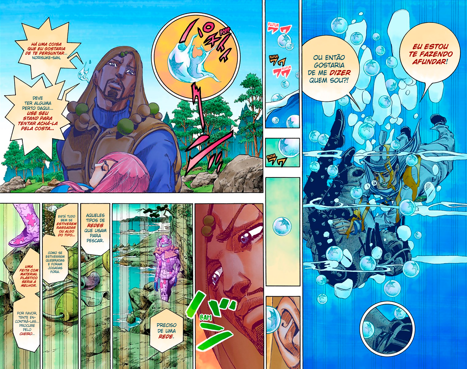 JoJo's Bizarre Adventure, Part 8: JoJolion - Digital Colored Comics Capítulo 32 Página 9