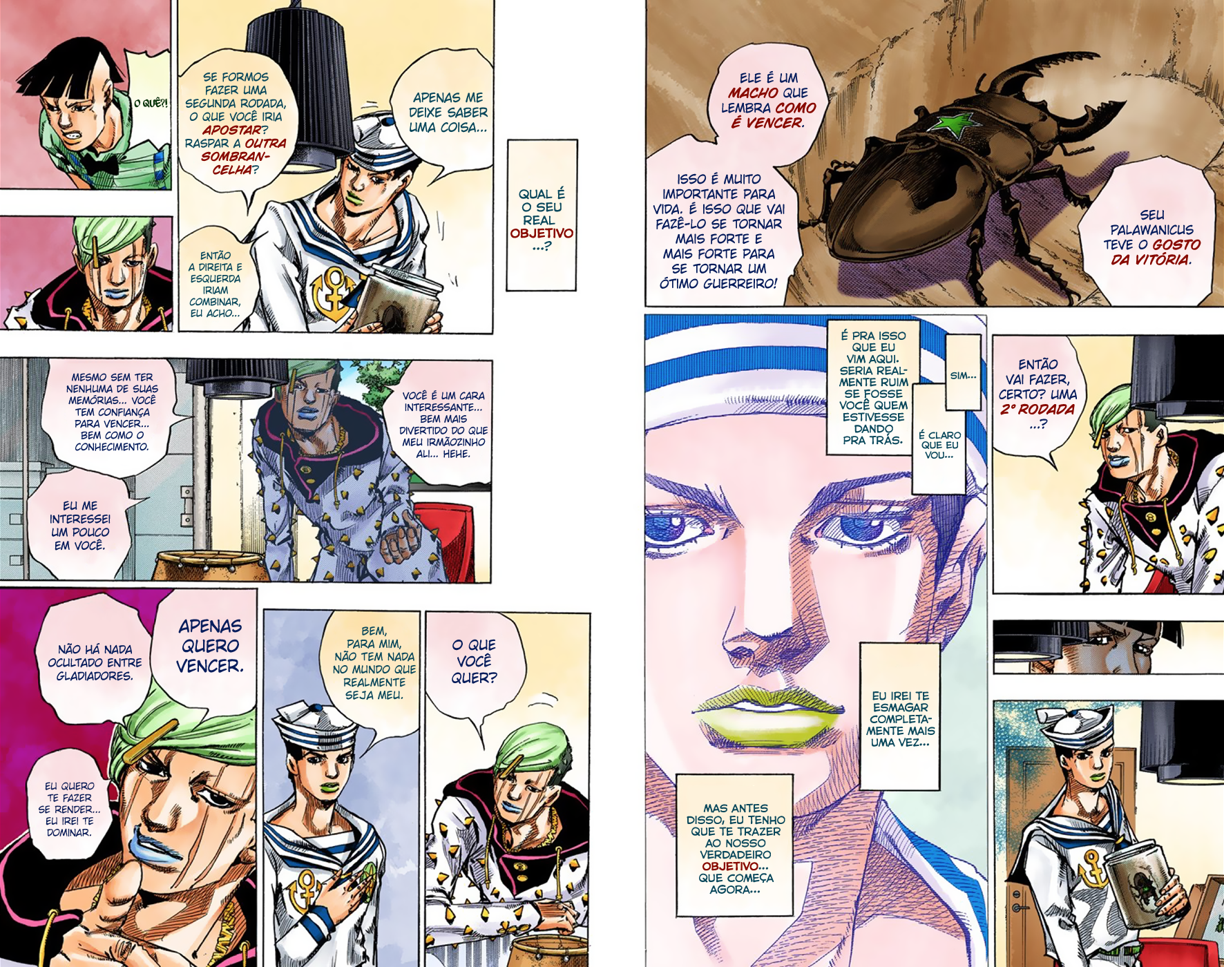 JoJo's Bizarre Adventure, Part 8: JoJolion - Digital Colored Comics Capítulo 36 Página 10