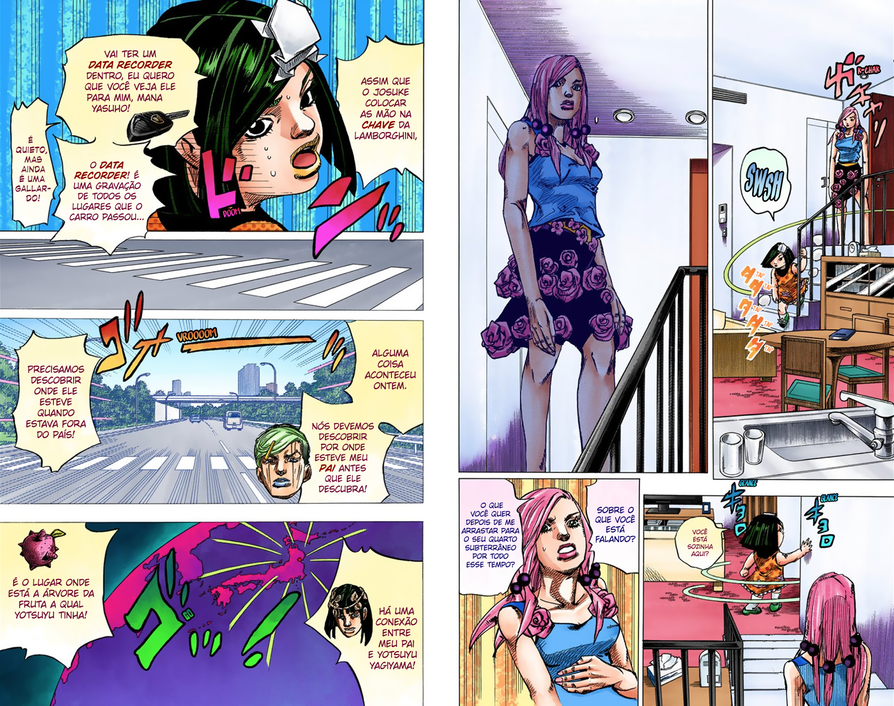 JoJo's Bizarre Adventure, Part 8: JoJolion - Digital Colored Comics Capítulo 36 Página 12