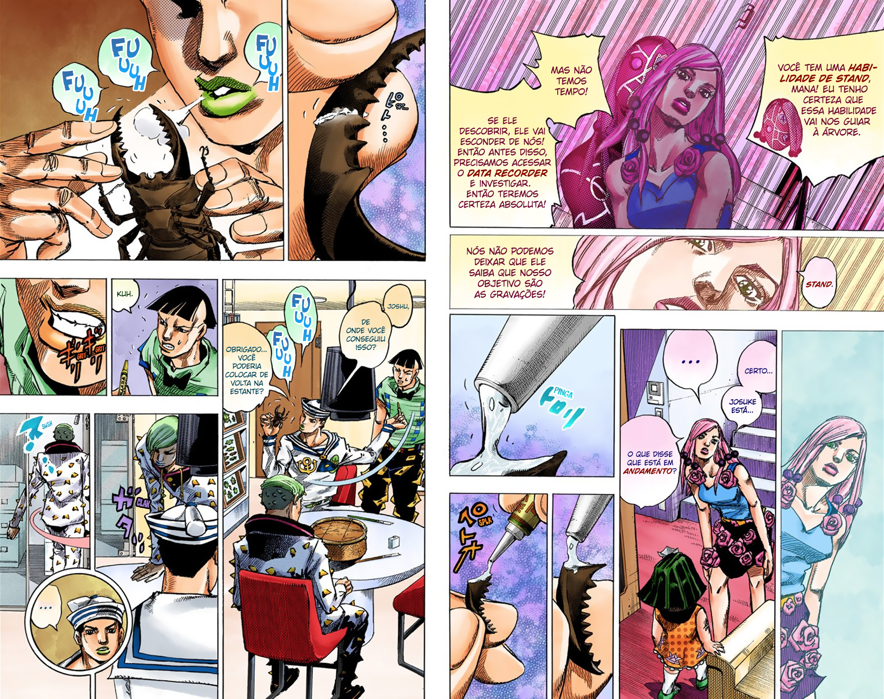 JoJo's Bizarre Adventure, Part 8: JoJolion - Digital Colored Comics Capítulo 36 Página 13