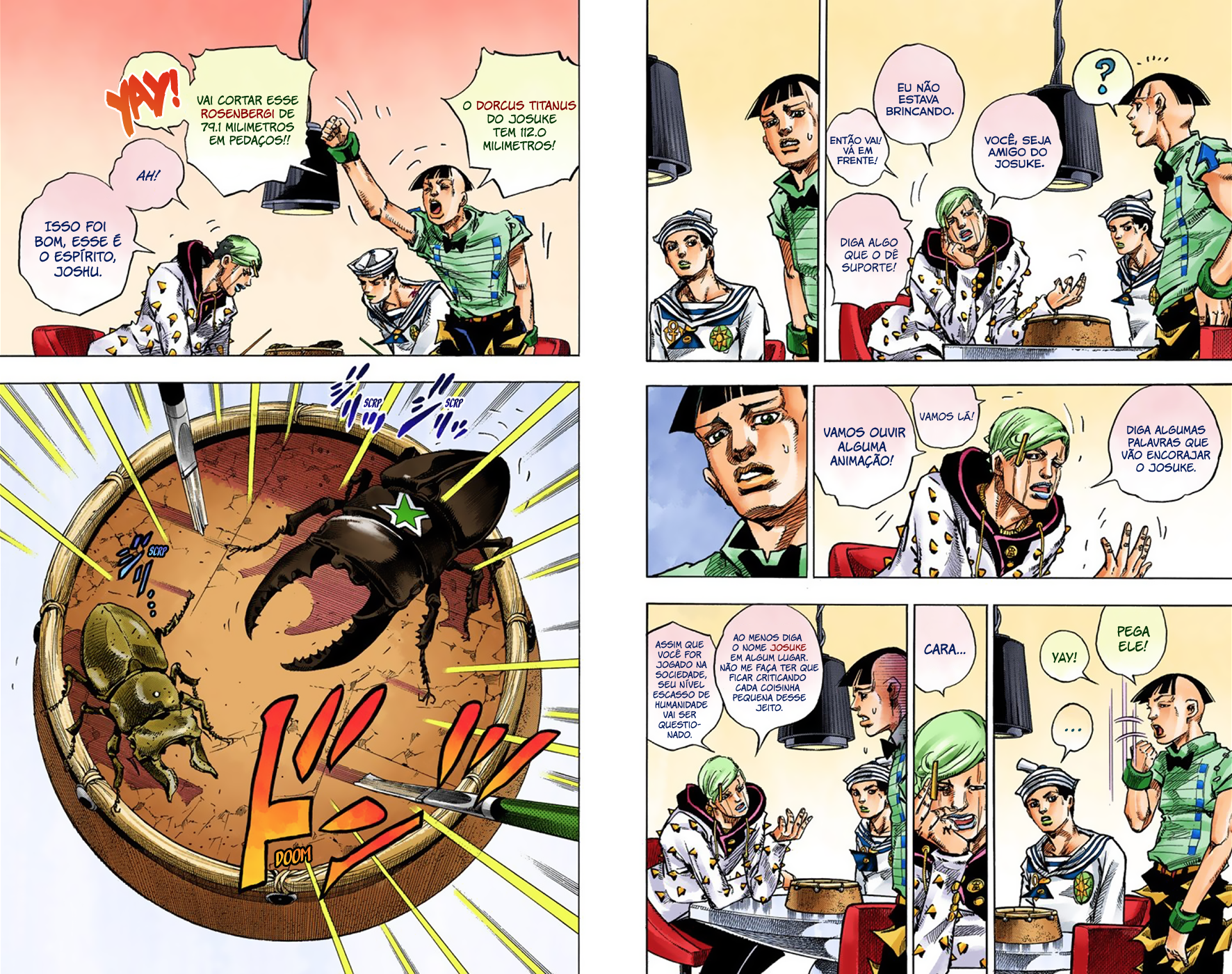 JoJo's Bizarre Adventure, Part 8: JoJolion - Digital Colored Comics Capítulo 36 Página 15