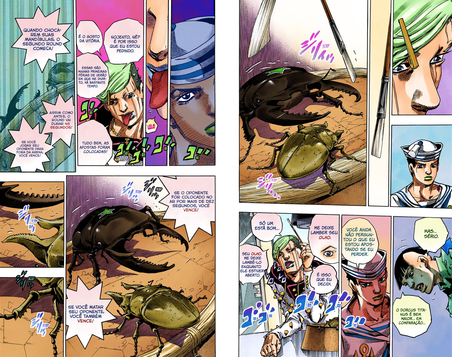 JoJo's Bizarre Adventure, Part 8: JoJolion - Digital Colored Comics Capítulo 36 Página 16
