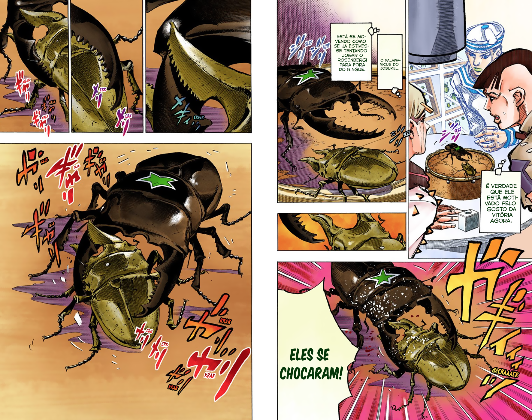 JoJo's Bizarre Adventure, Part 8: JoJolion - Digital Colored Comics Capítulo 36 Página 17
