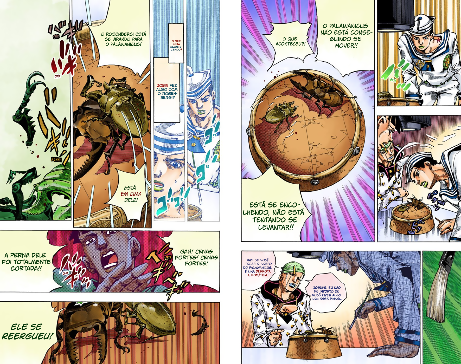 JoJo's Bizarre Adventure, Part 8: JoJolion - Digital Colored Comics Capítulo 36 Página 21