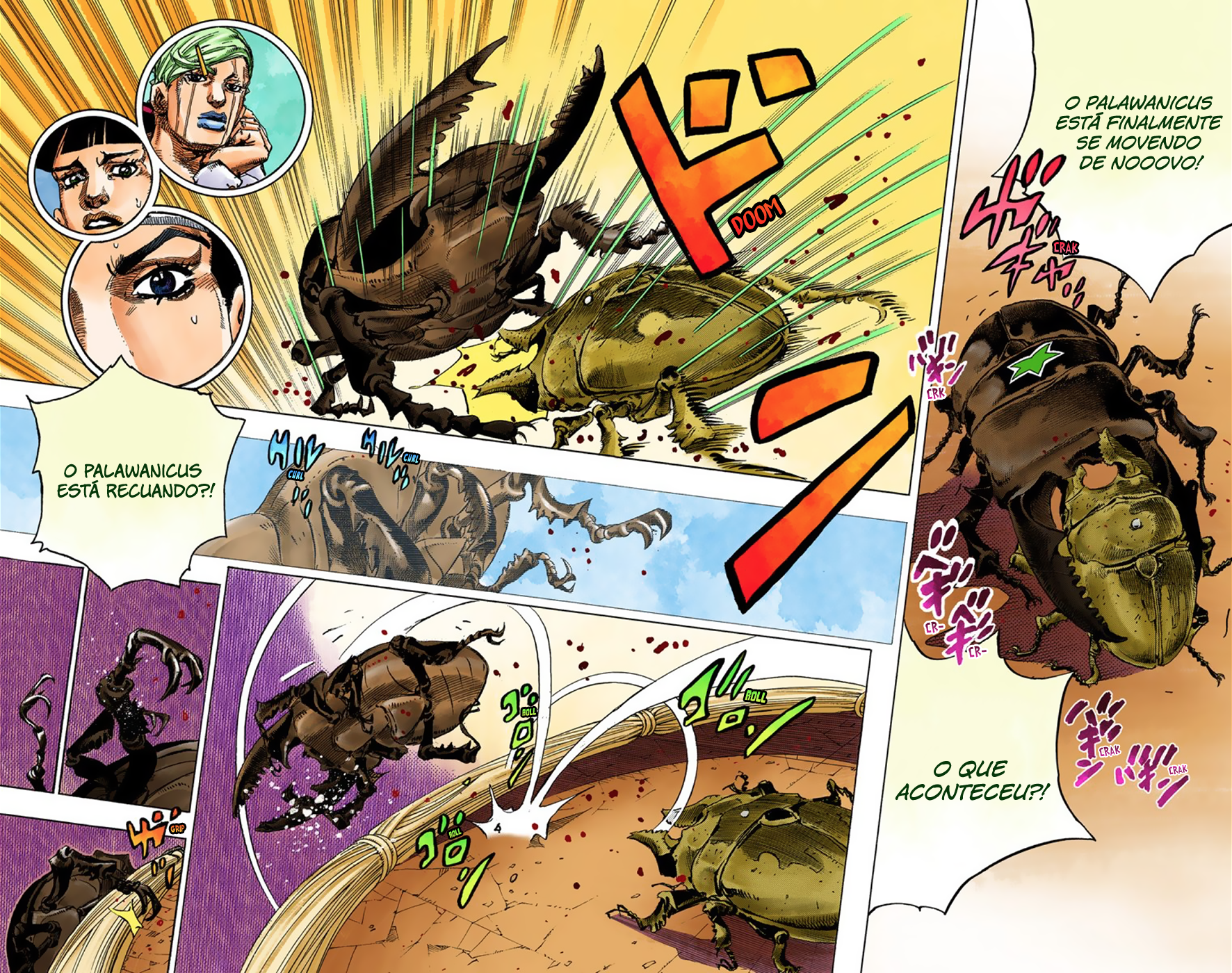 JoJo's Bizarre Adventure, Part 8: JoJolion - Digital Colored Comics Capítulo 36 Página 22