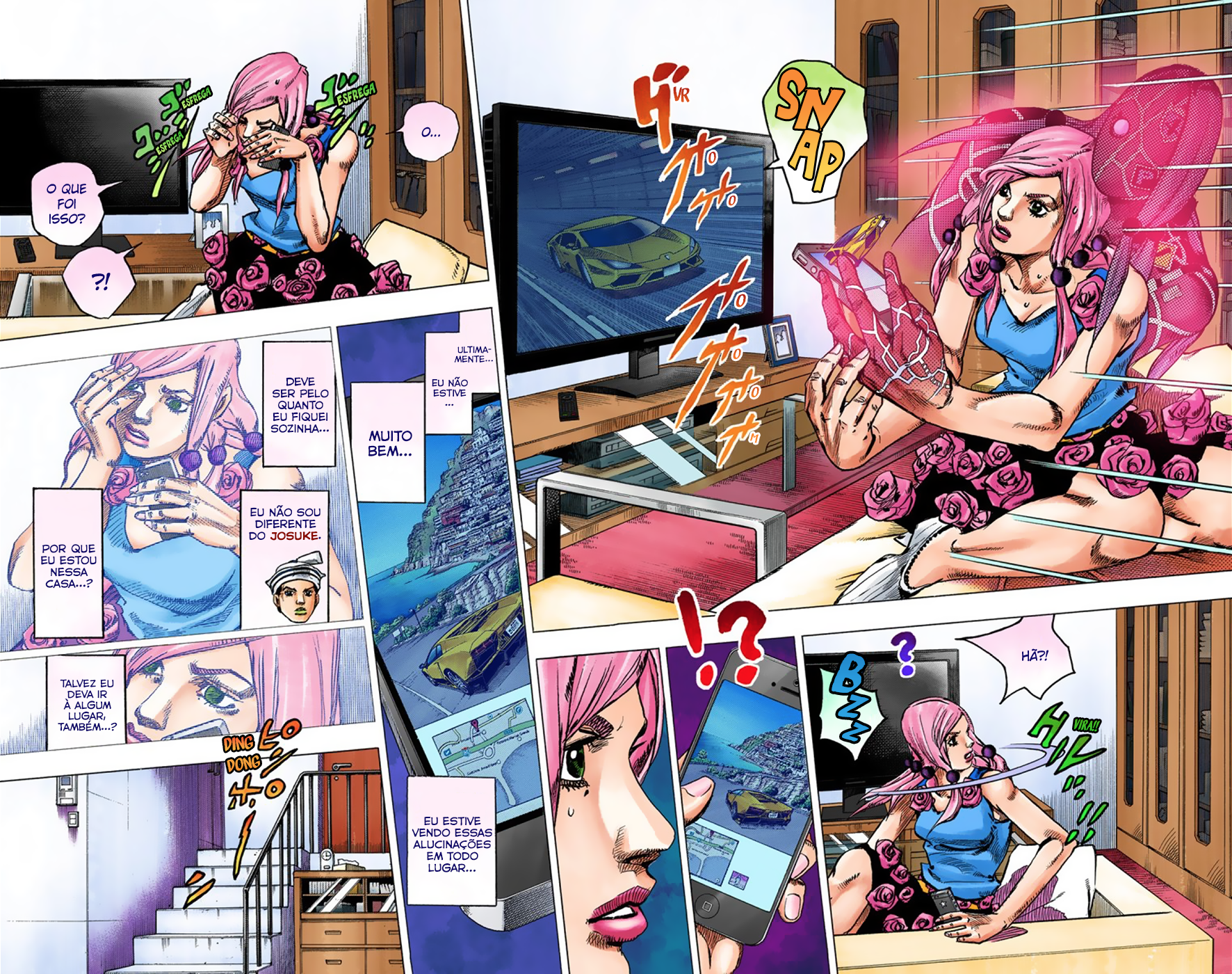 JoJo's Bizarre Adventure, Part 8: JoJolion - Digital Colored Comics Capítulo 36 Página 4