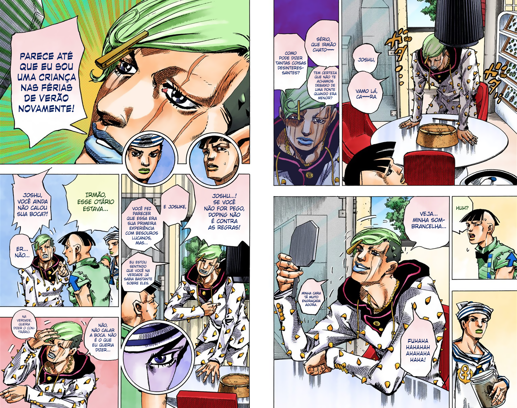 JoJo's Bizarre Adventure, Part 8: JoJolion - Digital Colored Comics Capítulo 36 Página 8