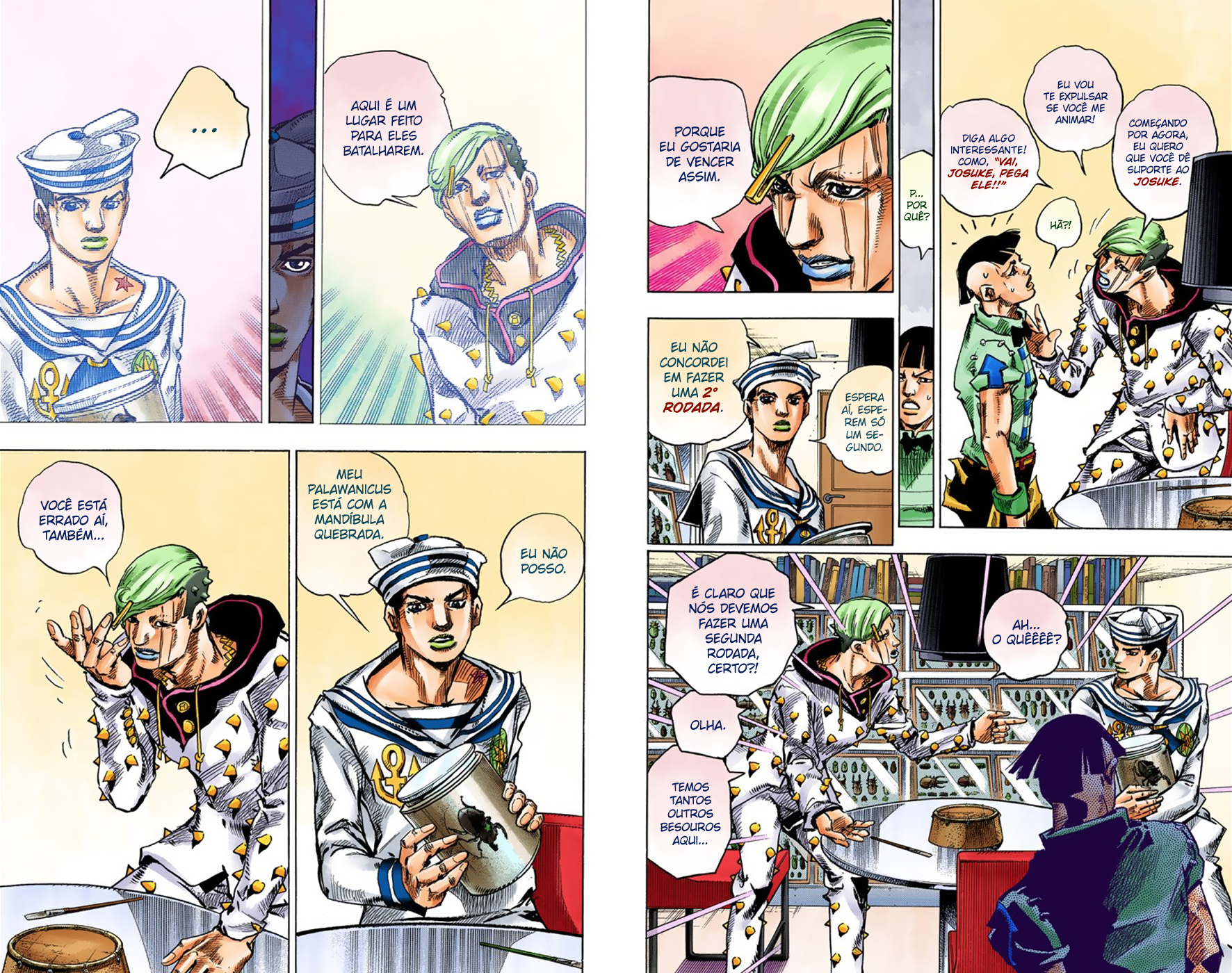 JoJo's Bizarre Adventure, Part 8: JoJolion - Digital Colored Comics Capítulo 36 Página 9
