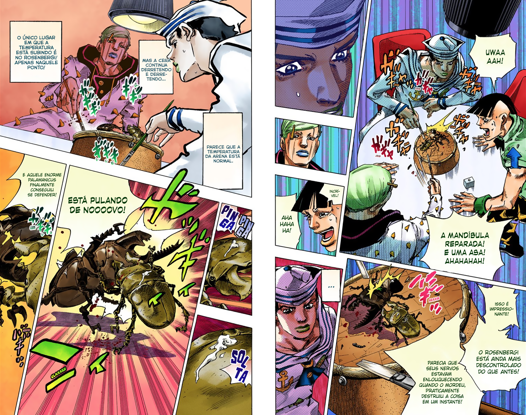 JoJo's Bizarre Adventure, Part 8: JoJolion - Digital Colored Comics Capítulo 37 Página 14