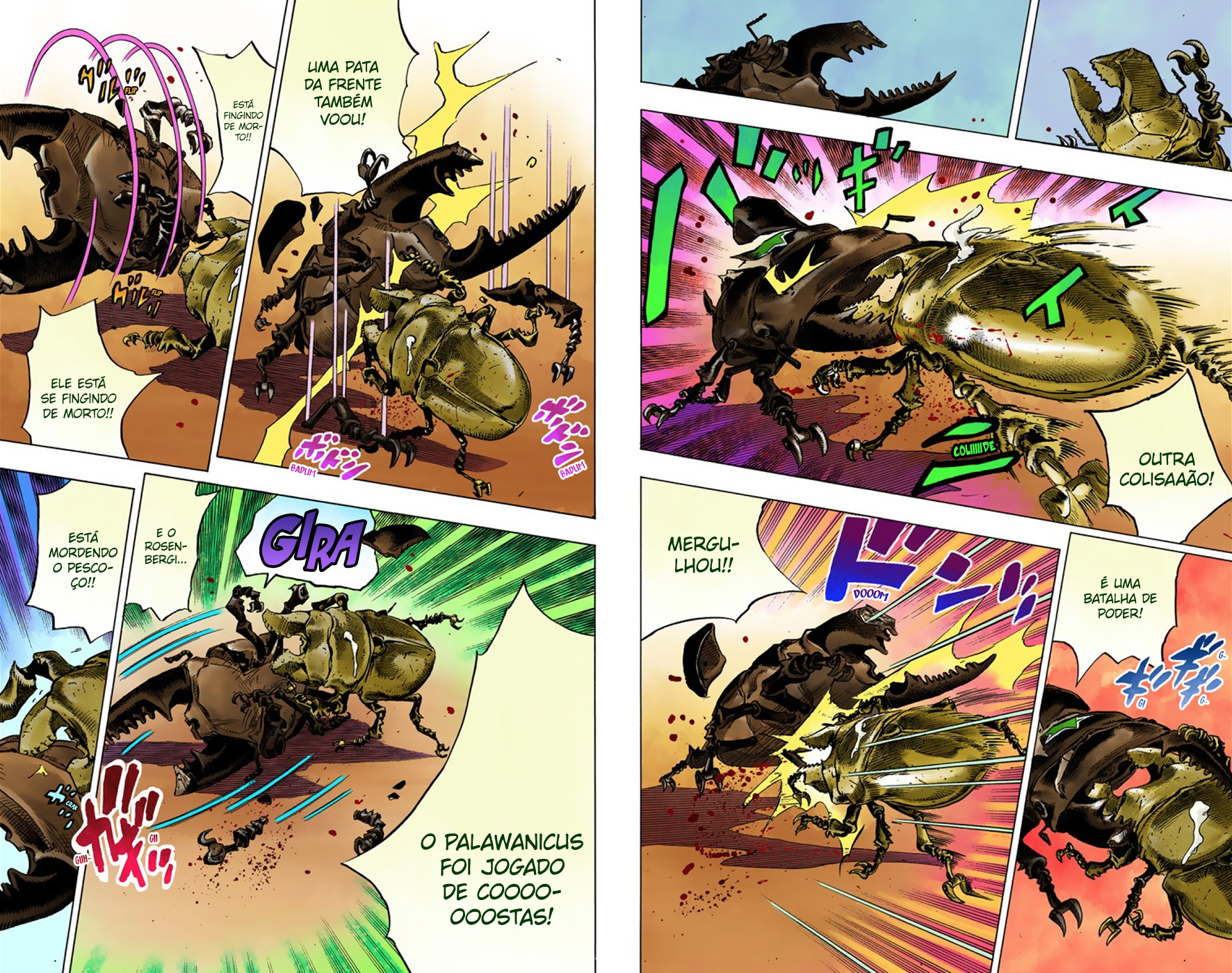 JoJo's Bizarre Adventure, Part 8: JoJolion - Digital Colored Comics Capítulo 37 Página 15