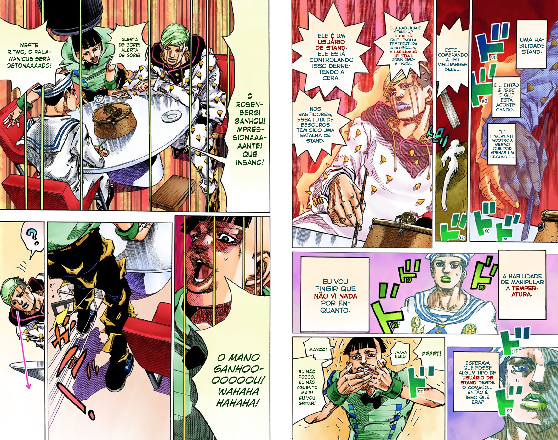 JoJo's Bizarre Adventure, Part 8: JoJolion - Digital Colored Comics Capítulo 37 Página 17