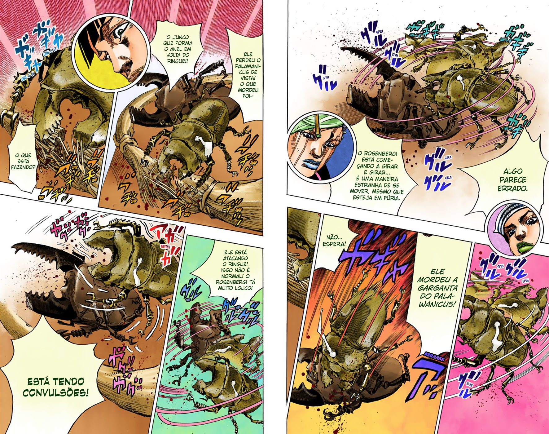 JoJo's Bizarre Adventure, Part 8: JoJolion - Digital Colored Comics Capítulo 37 Página 19