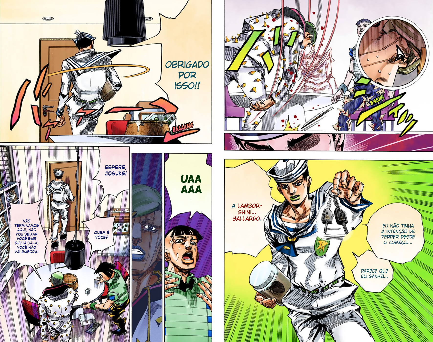 JoJo's Bizarre Adventure, Part 8: JoJolion - Digital Colored Comics Capítulo 37 Página 22