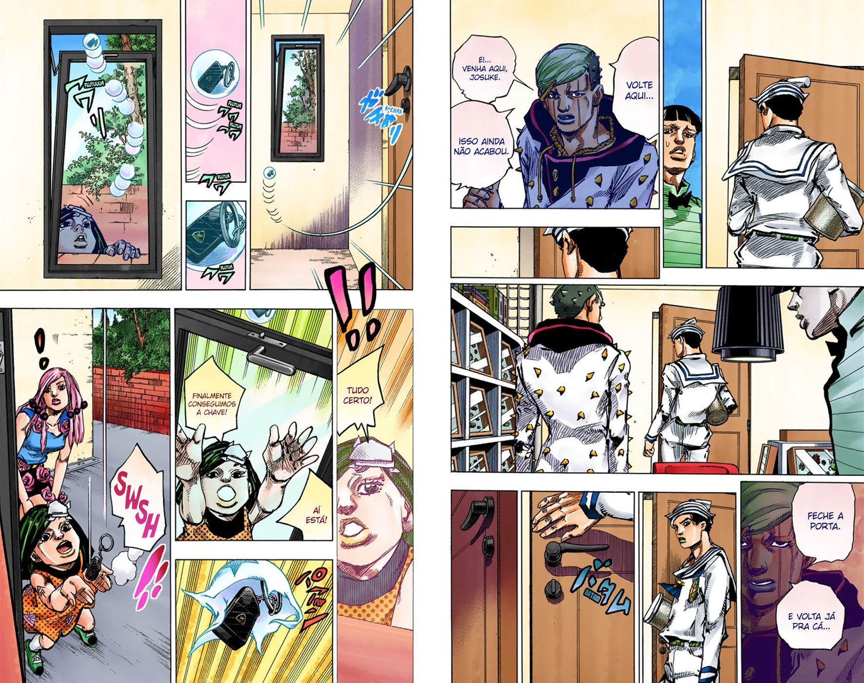JoJo's Bizarre Adventure, Part 8: JoJolion - Digital Colored Comics Capítulo 37 Página 23