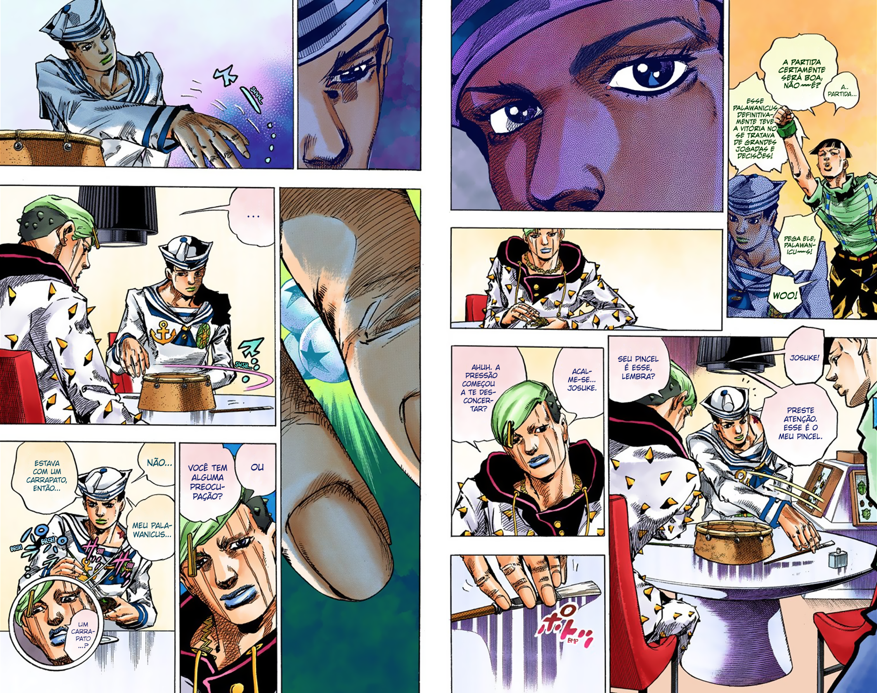 JoJo's Bizarre Adventure, Part 8: JoJolion - Digital Colored Comics Capítulo 37 Página 7