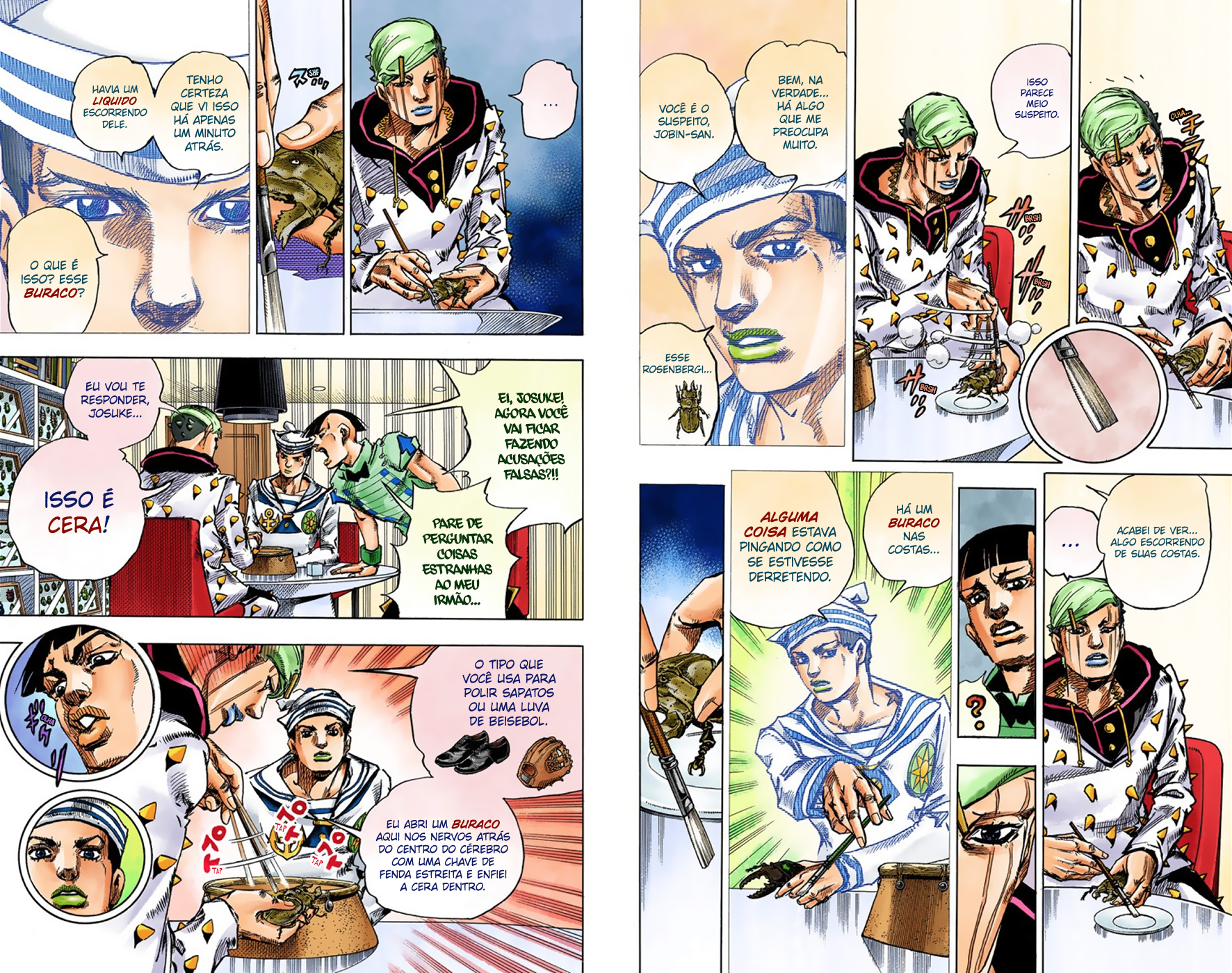 JoJo's Bizarre Adventure, Part 8: JoJolion - Digital Colored Comics Capítulo 37 Página 8