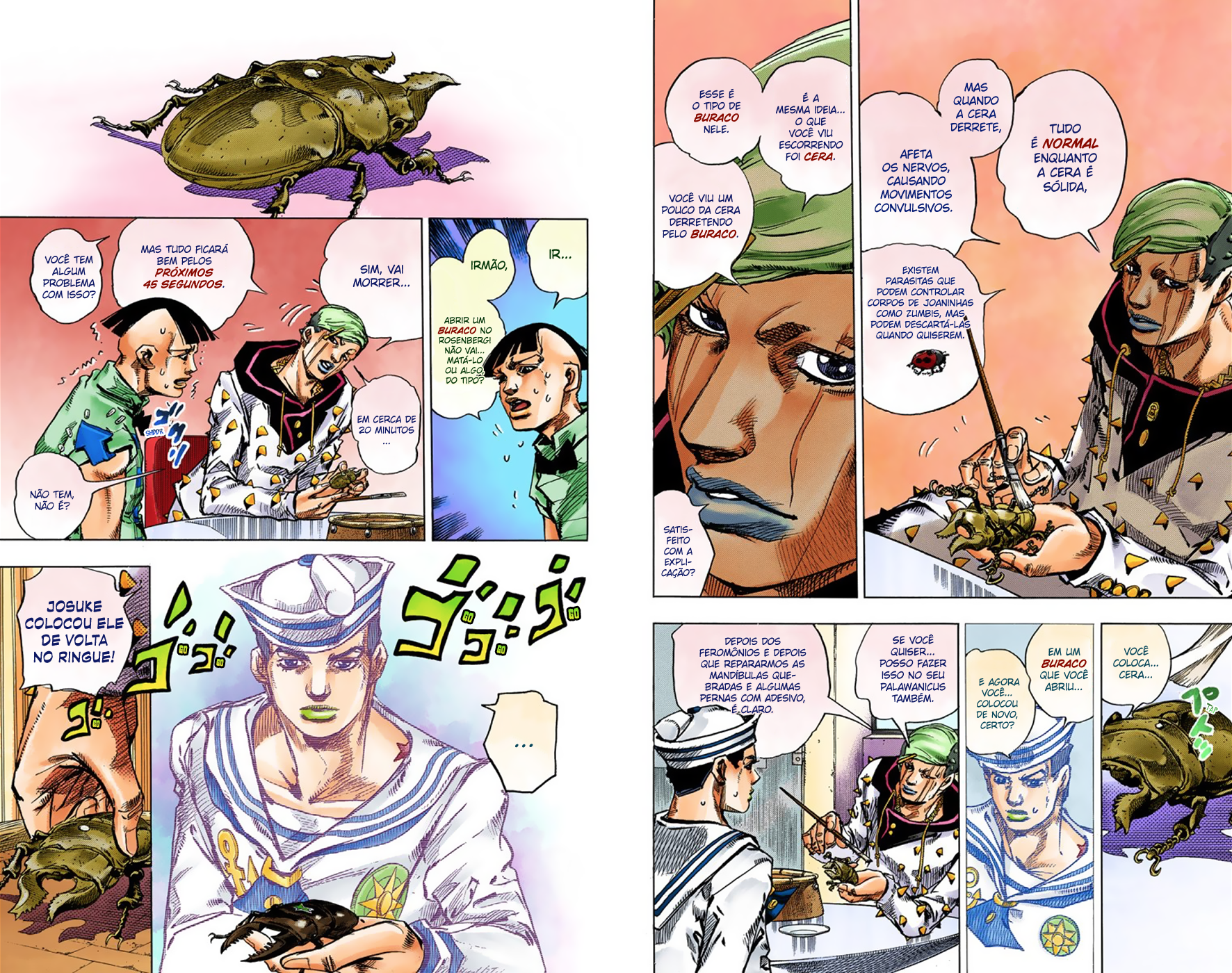 JoJo's Bizarre Adventure, Part 8: JoJolion - Digital Colored Comics Capítulo 37 Página 9