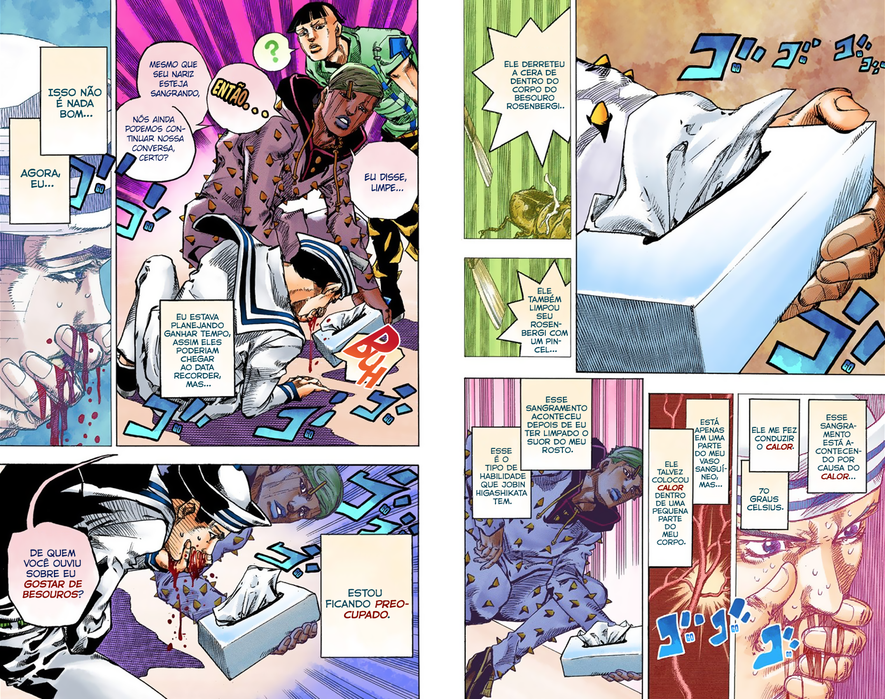 JoJo's Bizarre Adventure, Part 8: JoJolion - Digital Colored Comics Capítulo 38 Página 12