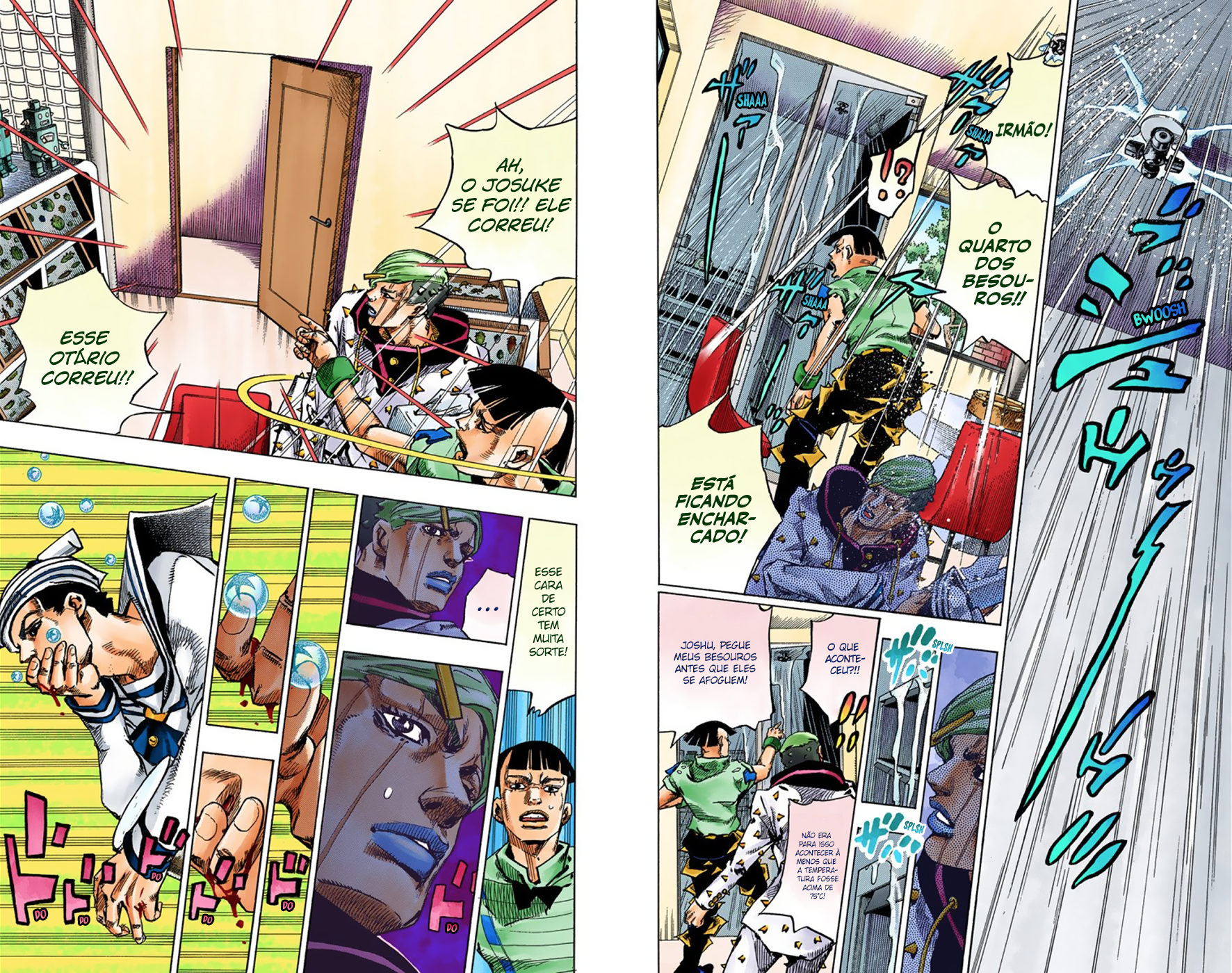JoJo's Bizarre Adventure, Part 8: JoJolion - Digital Colored Comics Capítulo 38 Página 14