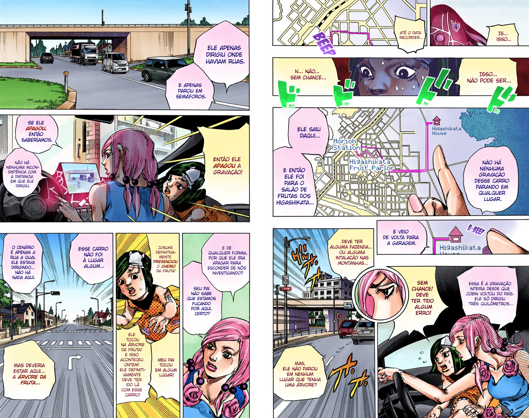 JoJo's Bizarre Adventure, Part 8: JoJolion - Digital Colored Comics Capítulo 38 Página 17