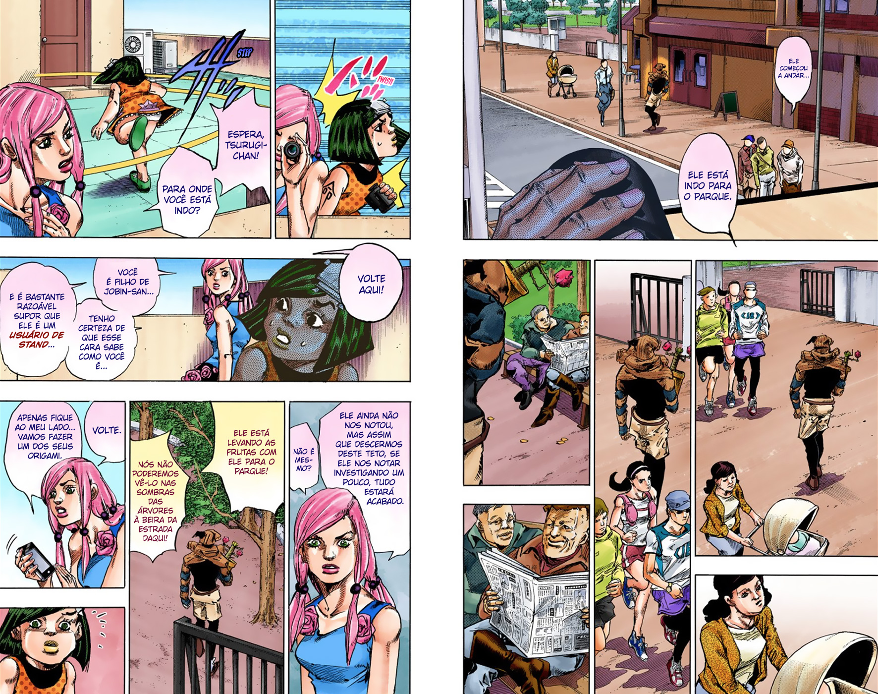 JoJo's Bizarre Adventure, Part 8: JoJolion - Digital Colored Comics Capítulo 39 Página 10