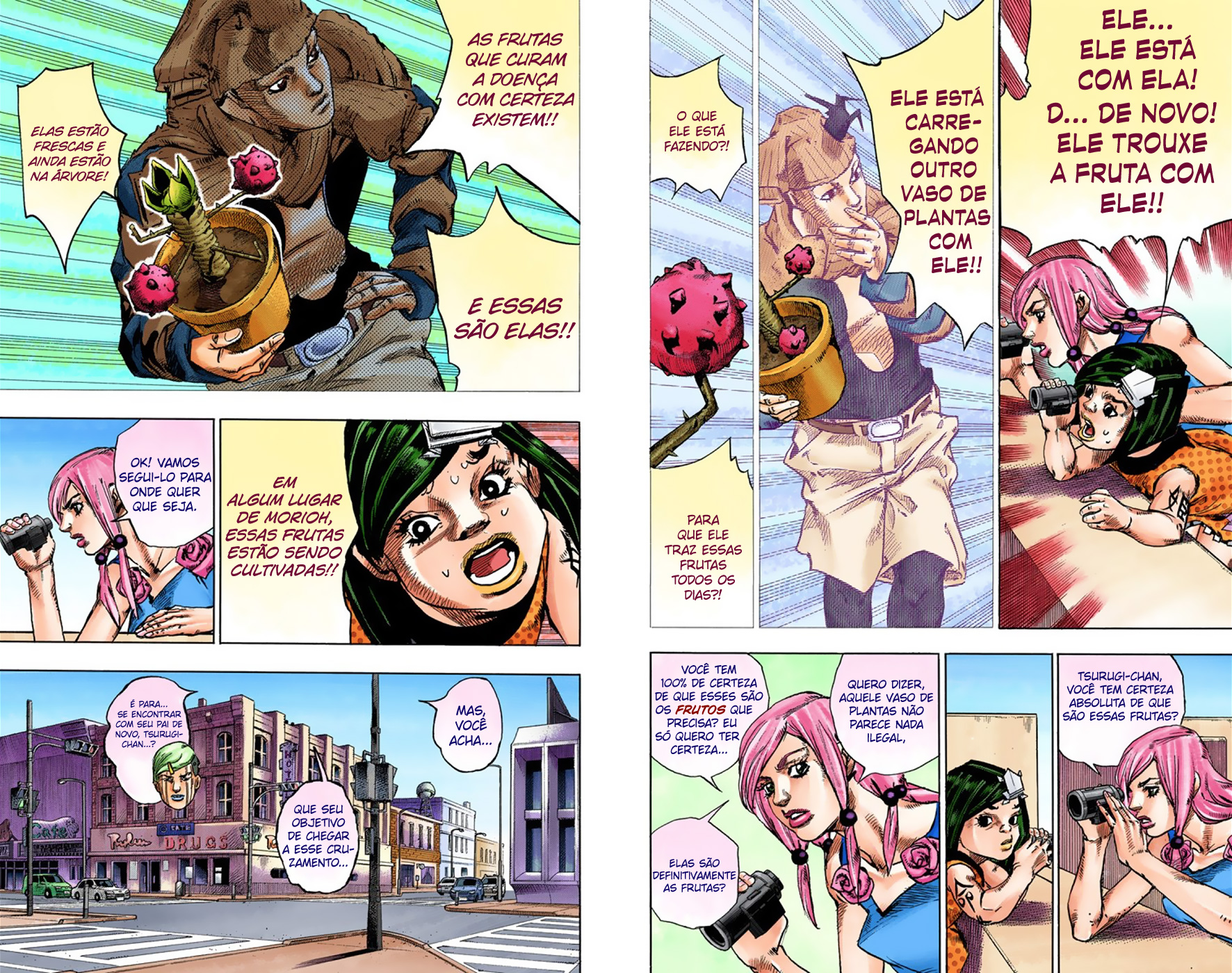 JoJo's Bizarre Adventure, Part 8: JoJolion - Digital Colored Comics Capítulo 39 Página 9