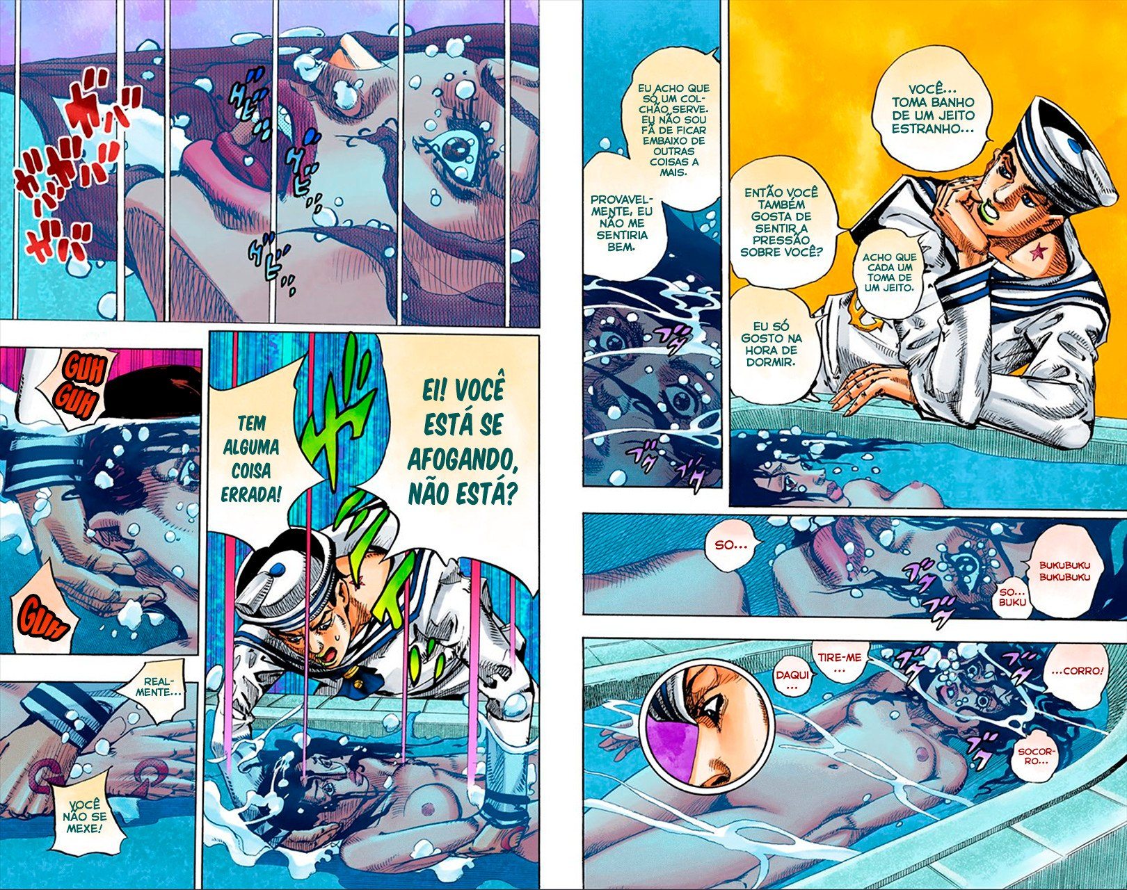 JoJo's Bizarre Adventure, Part 8: JoJolion - Digital Colored Comics Capítulo 4 Página 10