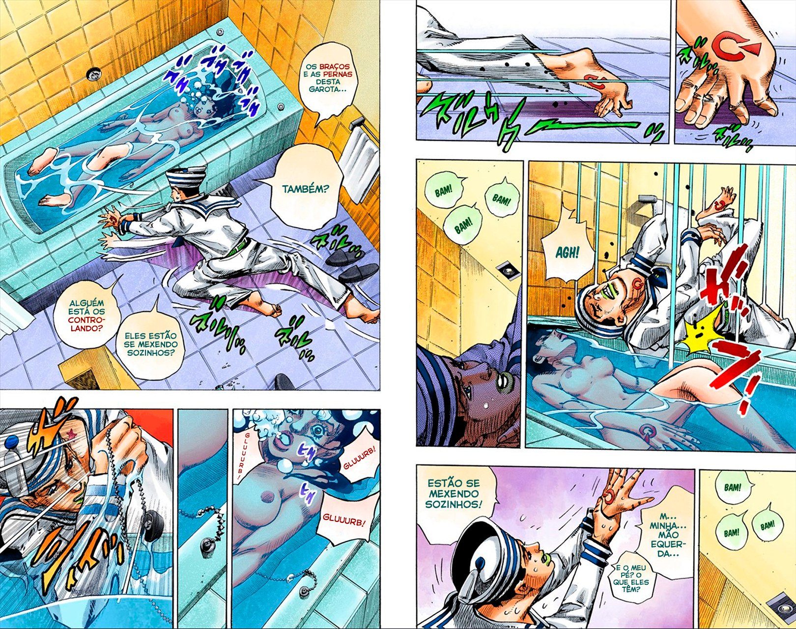 JoJo's Bizarre Adventure, Part 8: JoJolion - Digital Colored Comics Capítulo 4 Página 12
