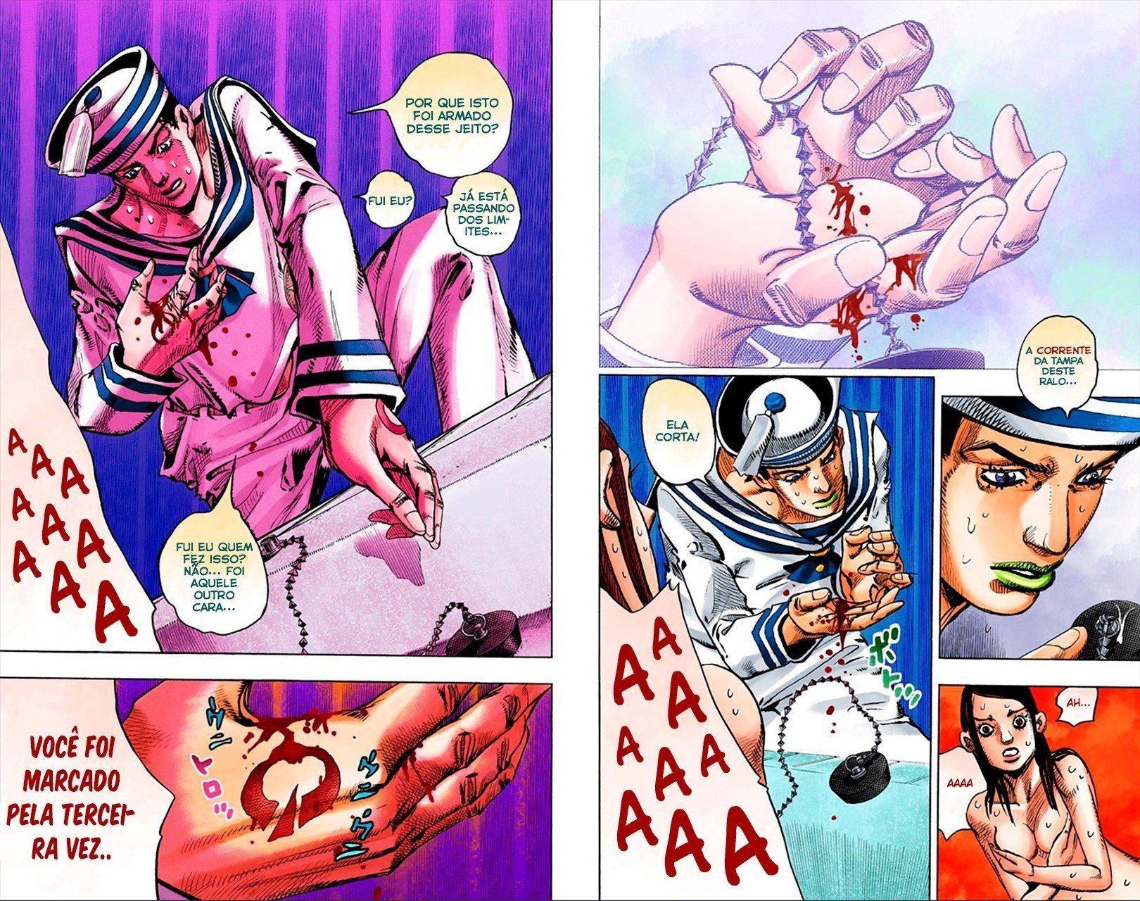JoJo's Bizarre Adventure, Part 8: JoJolion - Digital Colored Comics Capítulo 4 Página 14