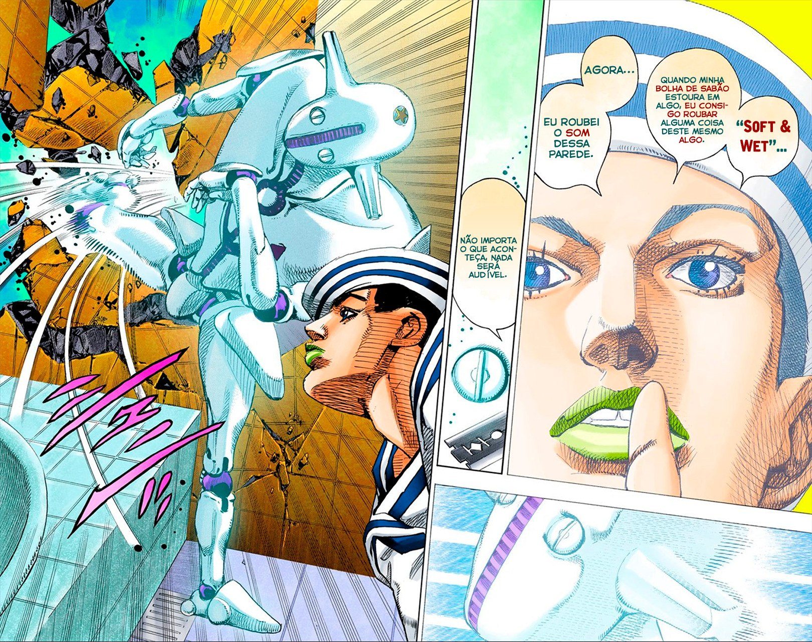 JoJo's Bizarre Adventure, Part 8: JoJolion - Digital Colored Comics Capítulo 4 Página 22