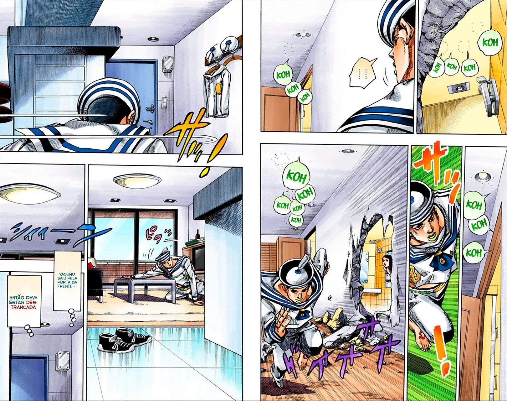 JoJo's Bizarre Adventure, Part 8: JoJolion - Digital Colored Comics Capítulo 4 Página 24