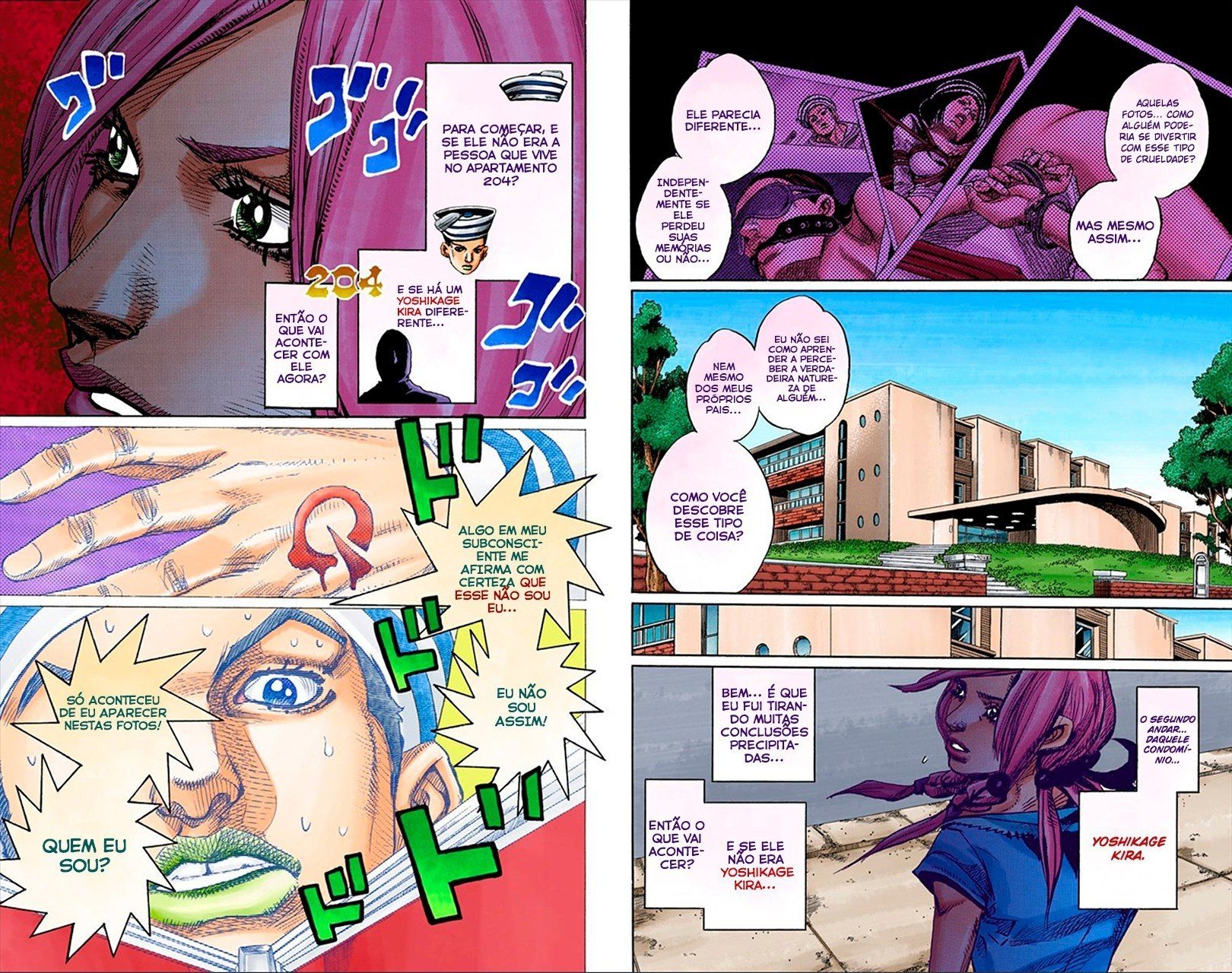 JoJo's Bizarre Adventure, Part 8: JoJolion - Digital Colored Comics Capítulo 4 Página 5