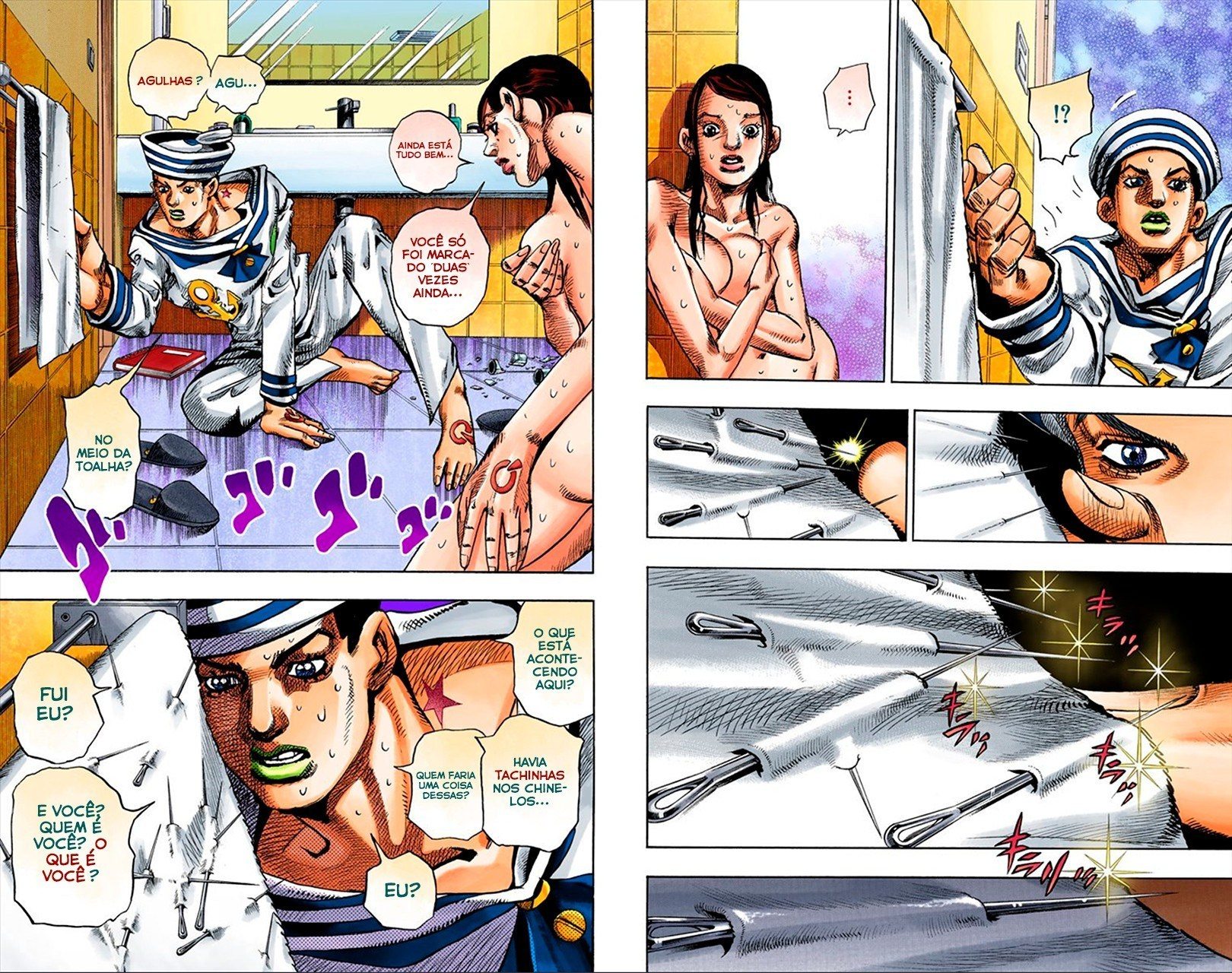 JoJo's Bizarre Adventure, Part 8: JoJolion - Digital Colored Comics Capítulo 4 Página 7