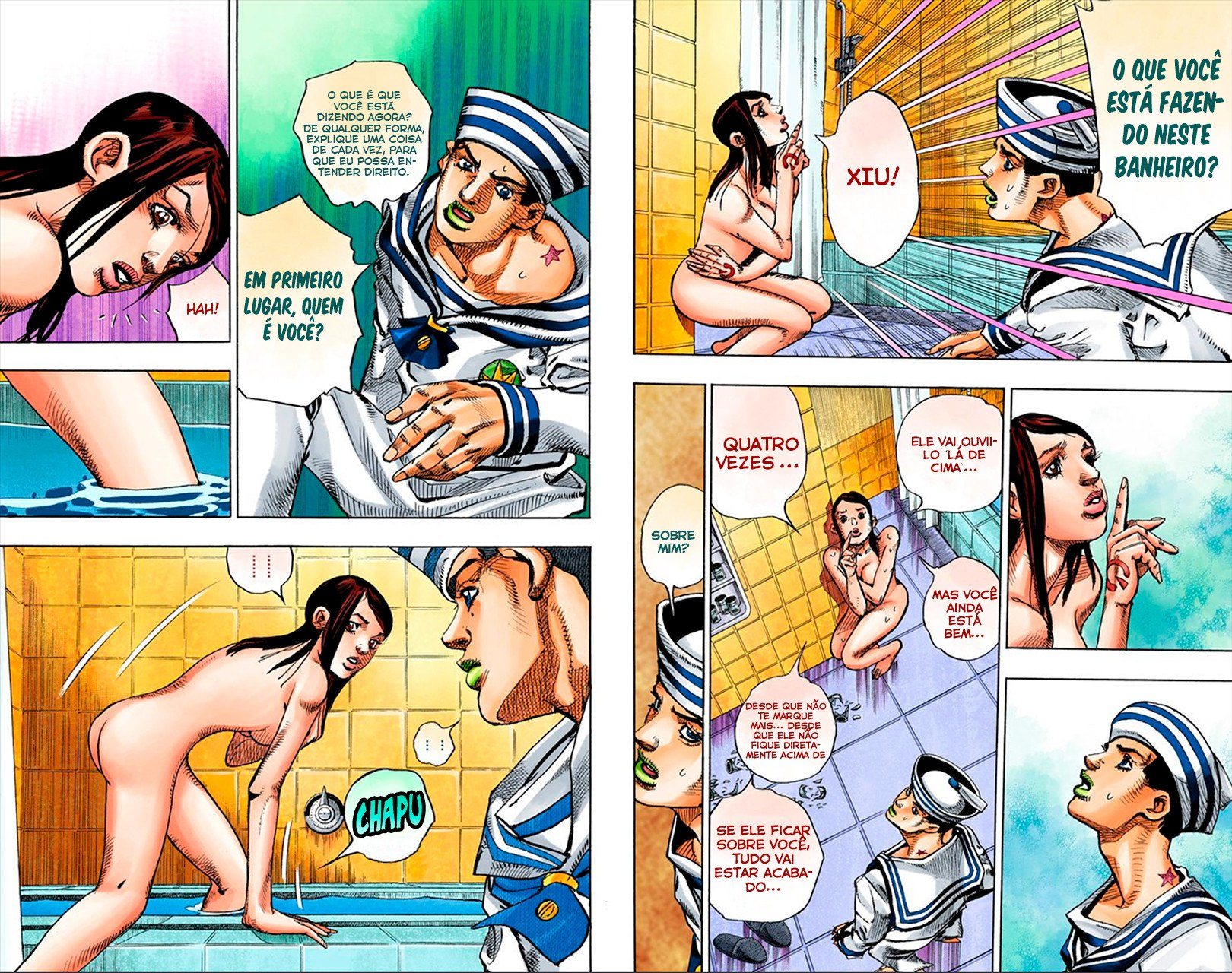 JoJo's Bizarre Adventure, Part 8: JoJolion - Digital Colored Comics Capítulo 4 Página 8