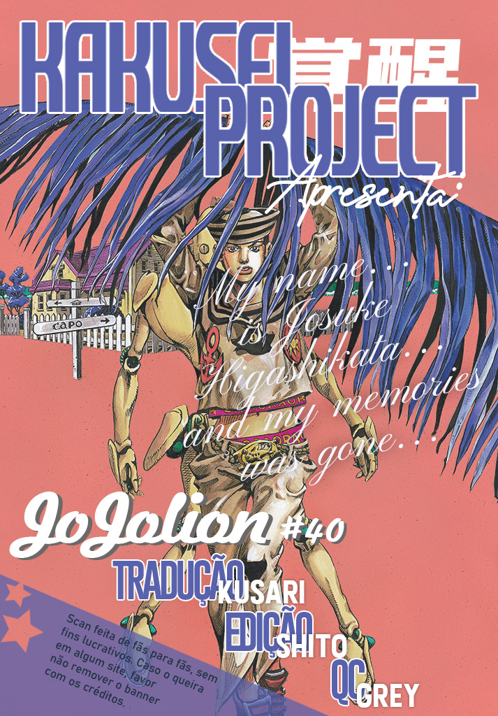 JoJo's Bizarre Adventure, Part 8: JoJolion - Digital Colored Comics Capítulo 40 Página 1
