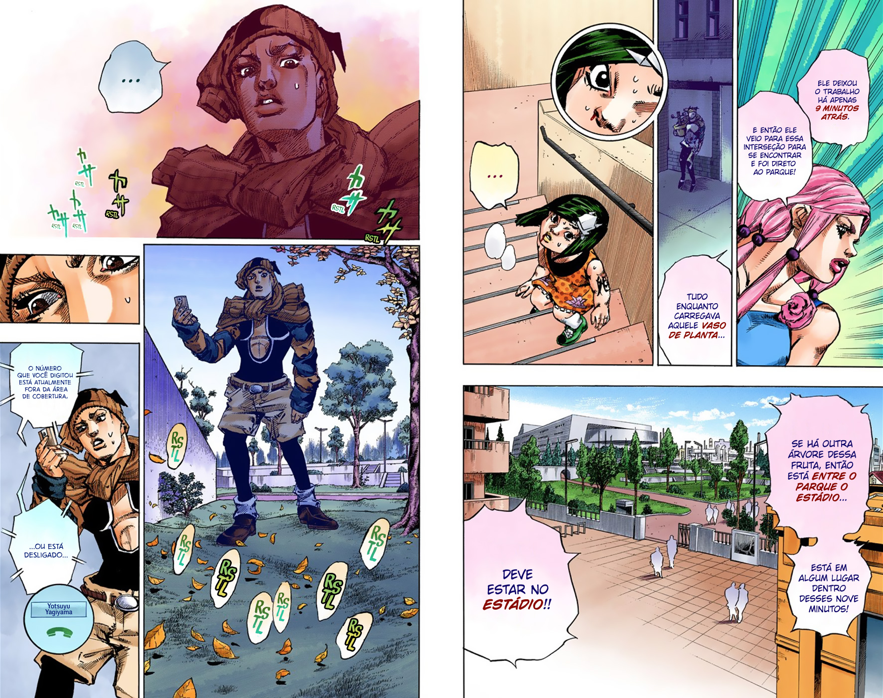 JoJo's Bizarre Adventure, Part 8: JoJolion - Digital Colored Comics Capítulo 40 Página 13