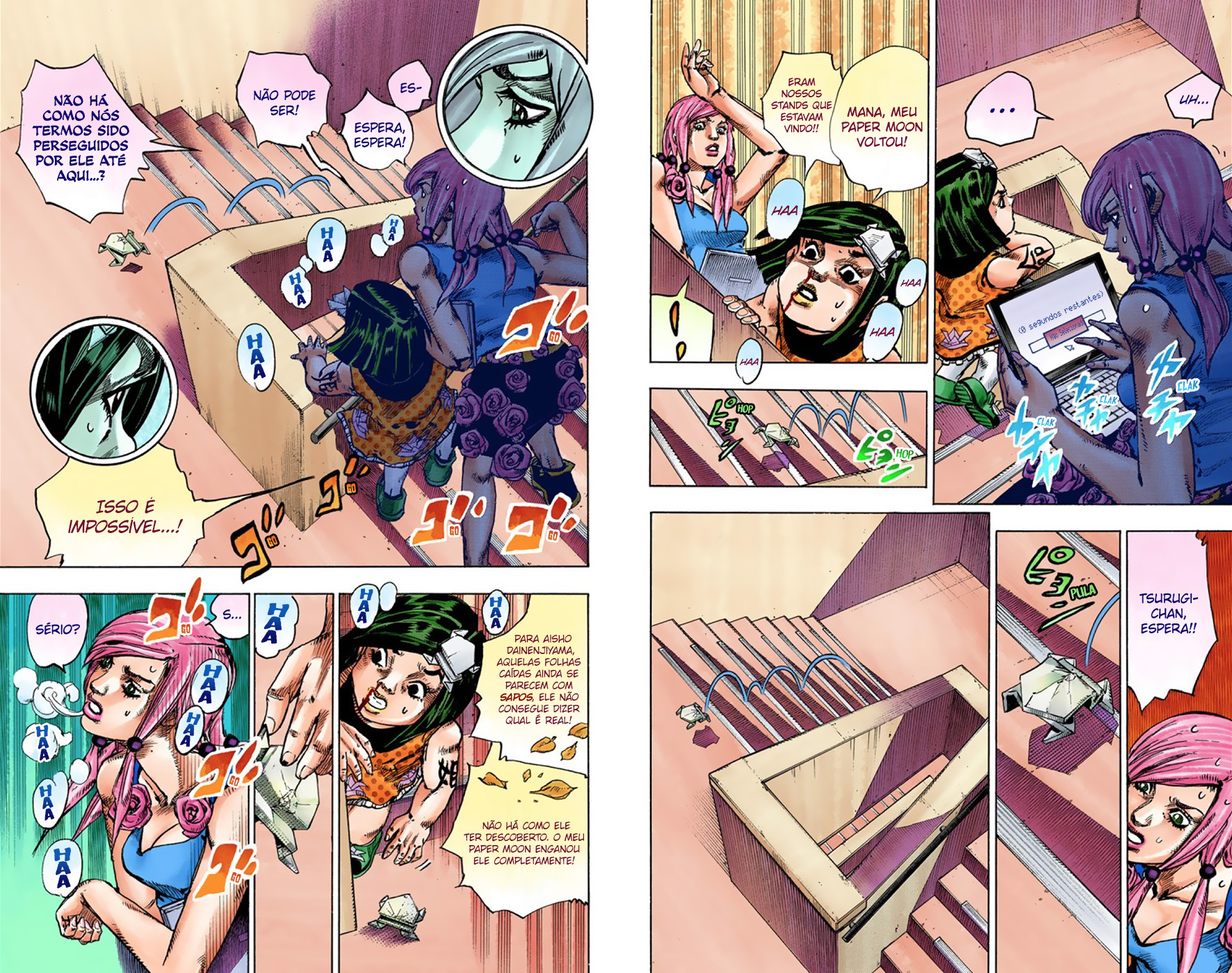JoJo's Bizarre Adventure, Part 8: JoJolion - Digital Colored Comics Capítulo 40 Página 16